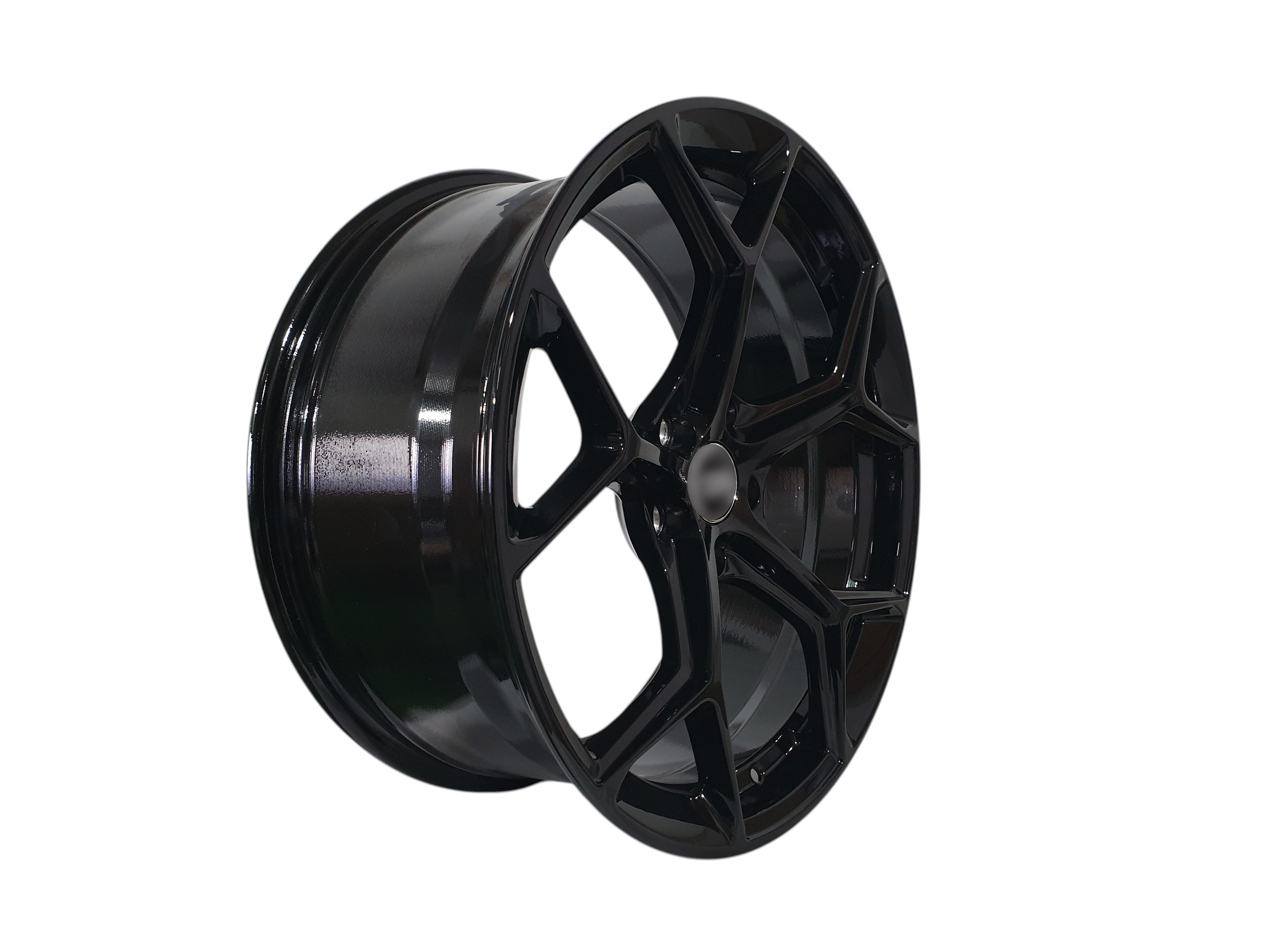 R19 Gloss Black Диски (одноширокі 8.5J ET35) на Audi A4 B8 2007-2011 року 2