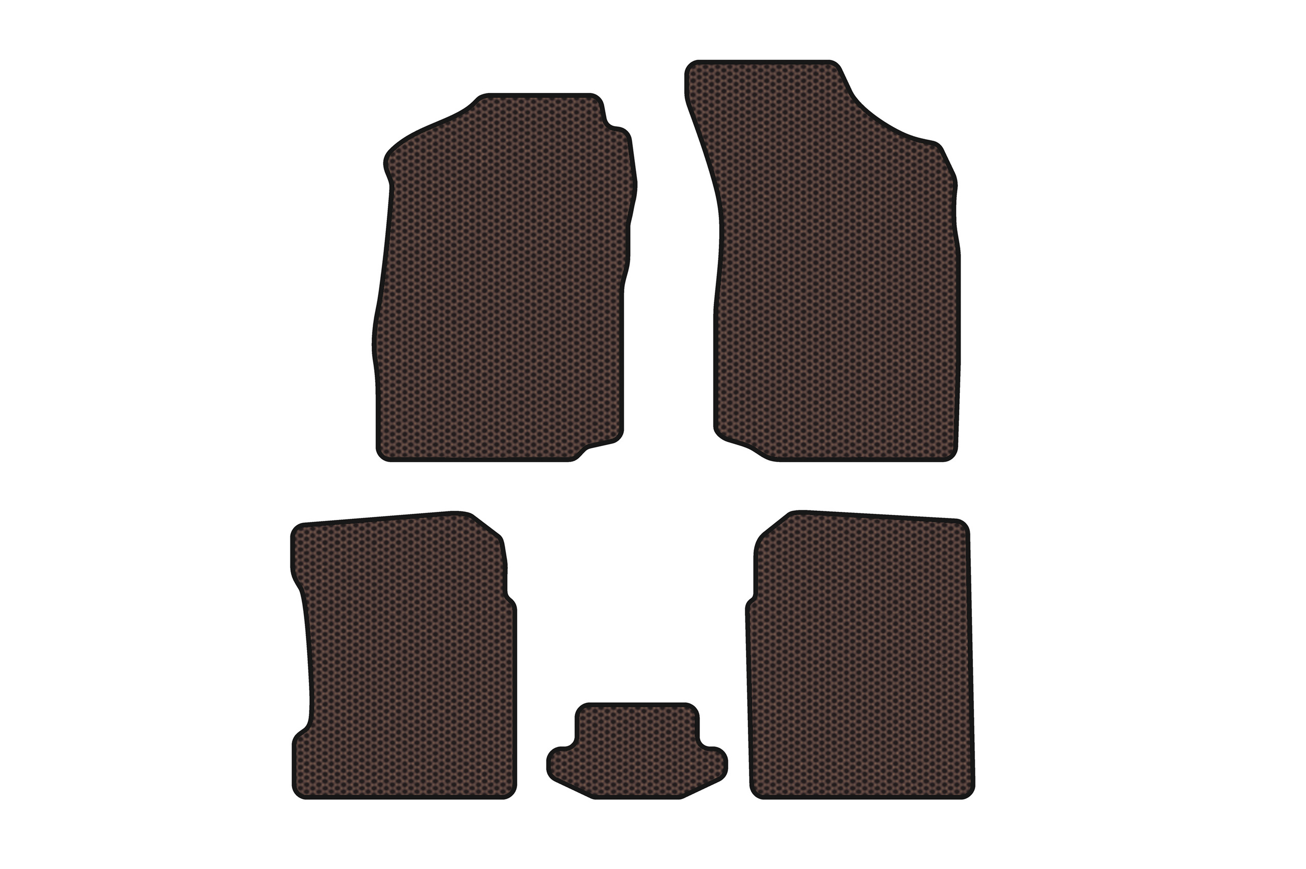 Гумові килимки Carsuit (Коричневий)