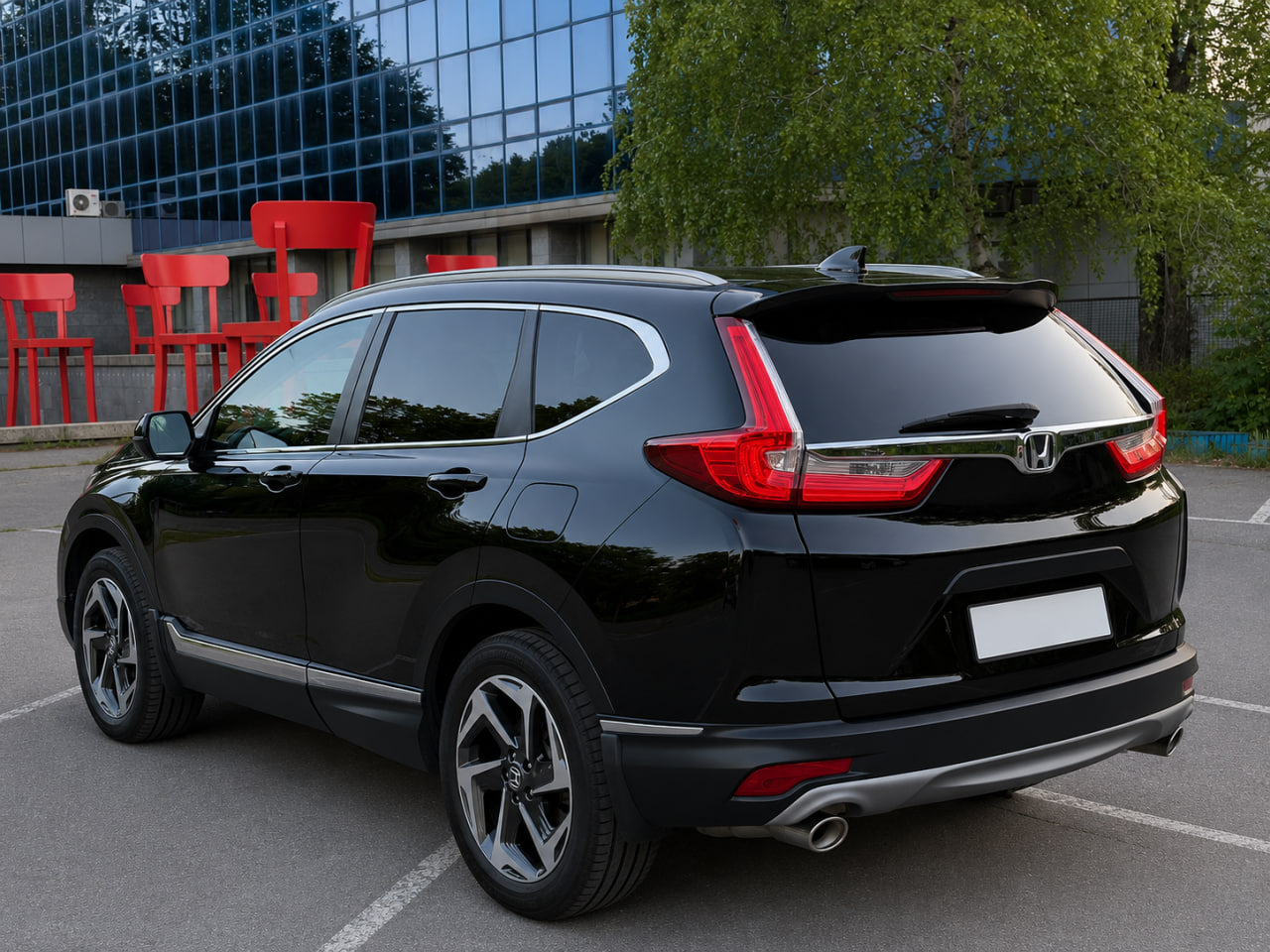 Інтегровані рейлінги сірі OEM (ABS-пластик, установка на клей) 3