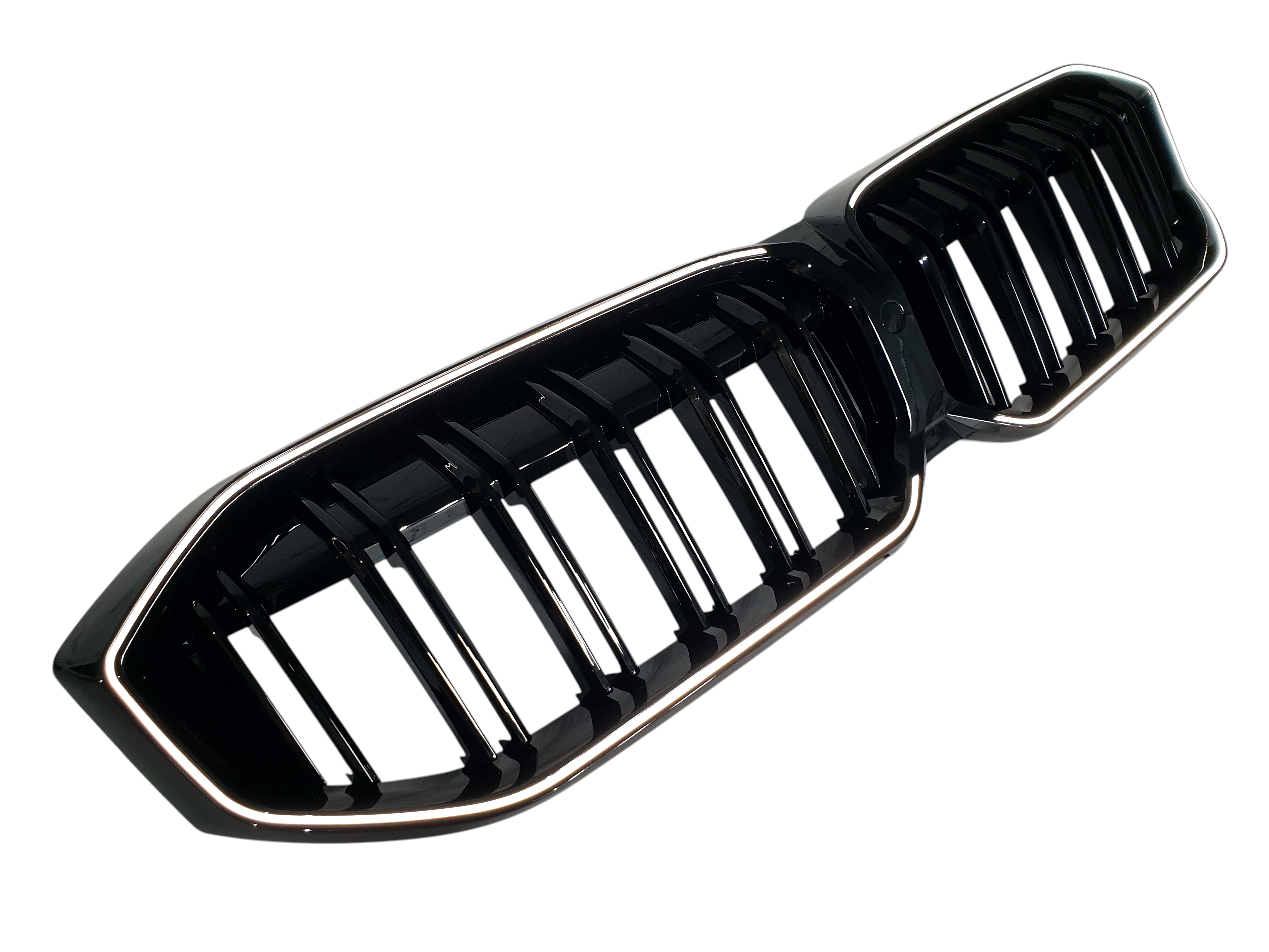 Ніздрі Чорний глянець LED (Iconic Glow) 2bar на BMW 3 Series G20 / G21 2022-2024 року 2