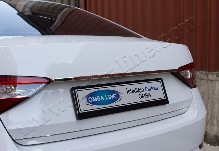 Планка над номером Sedan (нерж)