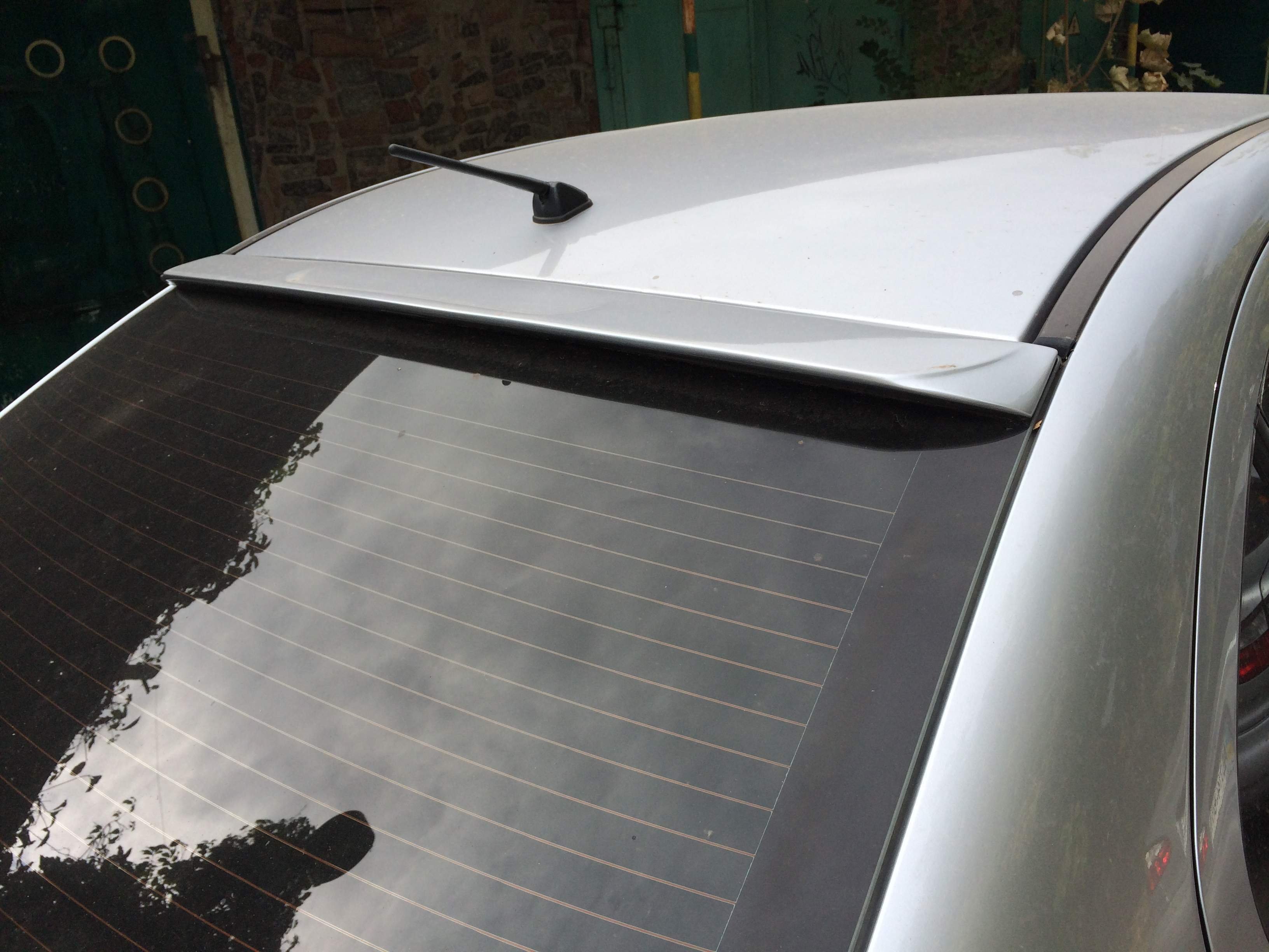 Козирок на скло Mitsubishi Lancer X 2007-2015 ABS пластик під фарбування 4