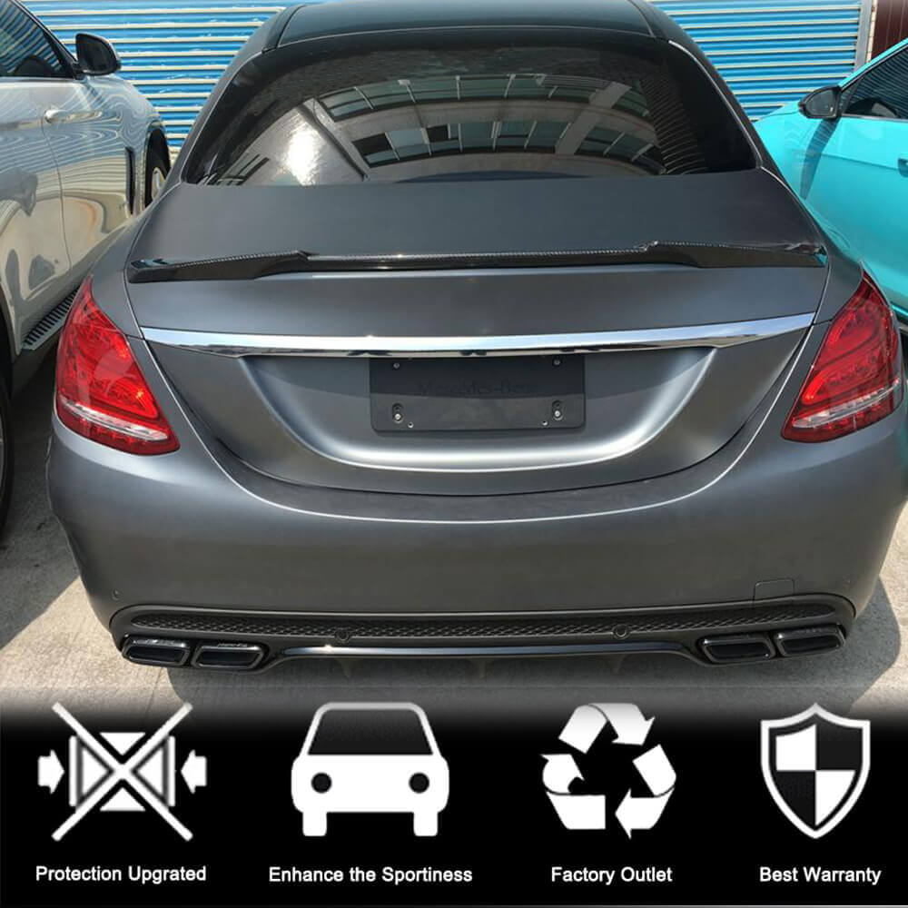 Спойлер V6 (для SD 2015-2021, Карбон) 3