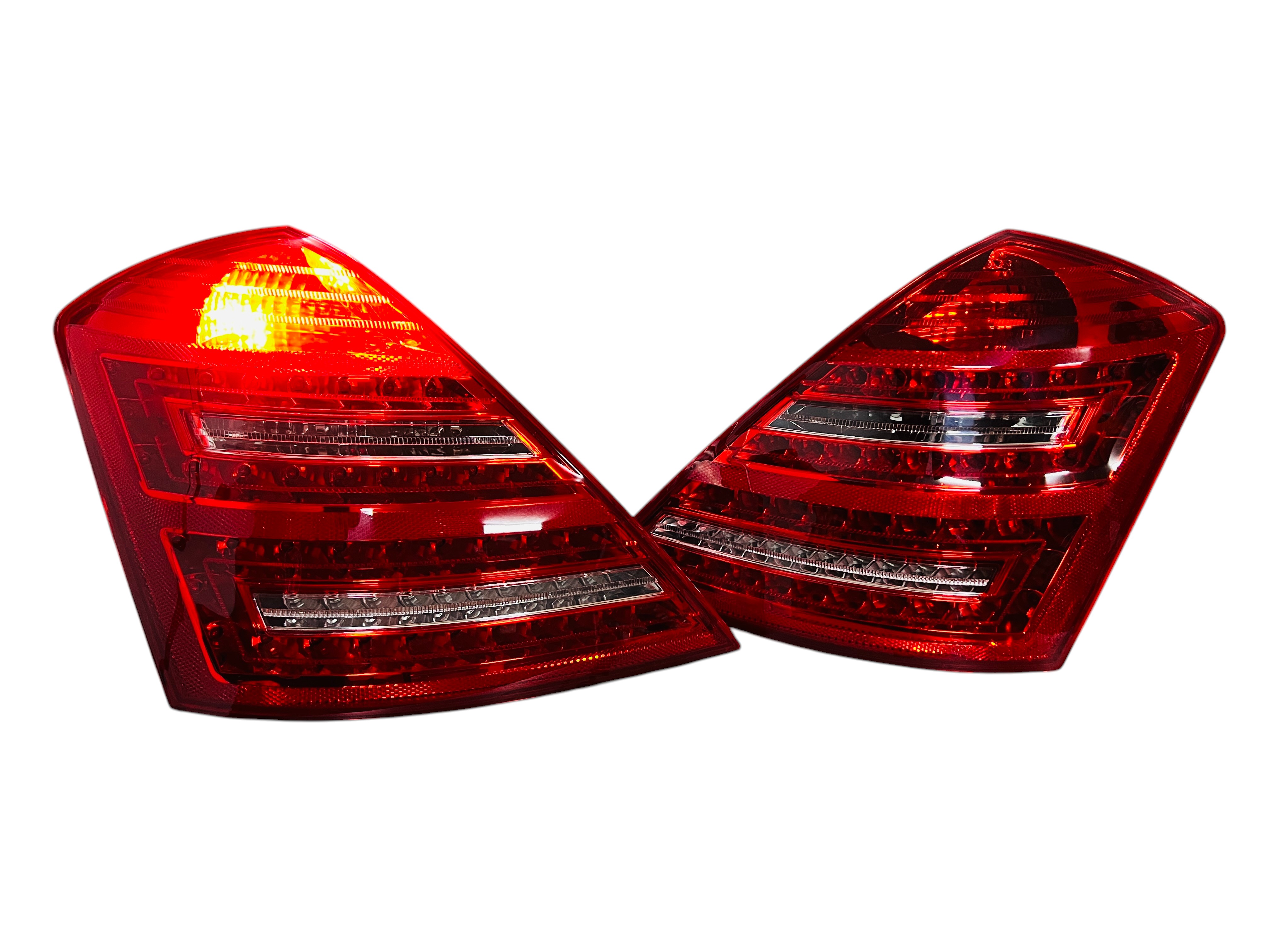 Задні ліхтарі (LCI) Стопи на Mercedes-Benz S-Class W221 2009-2013 року 3