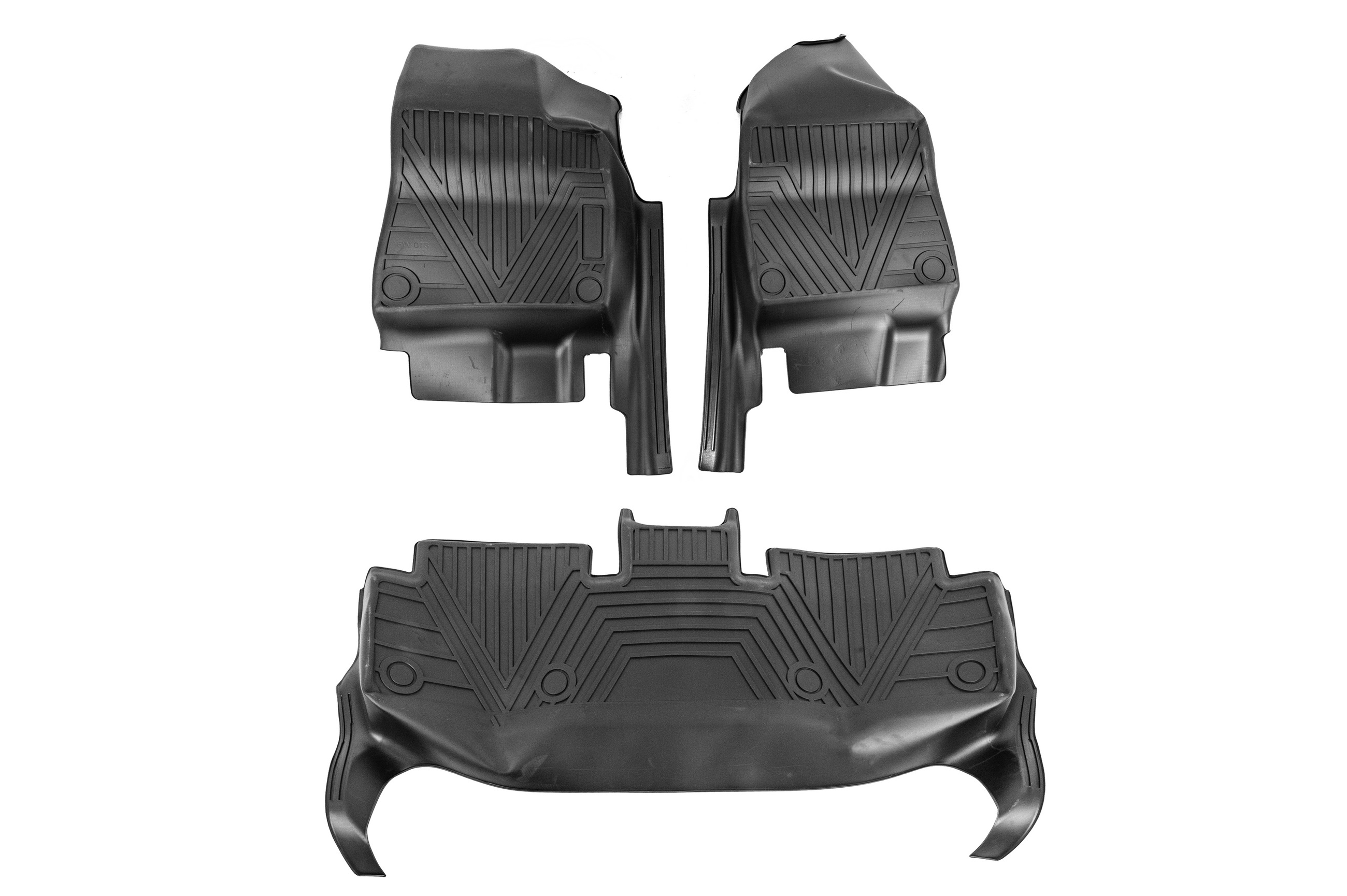 Гумові килимки Niken Luxury 3D (3 шт) 4