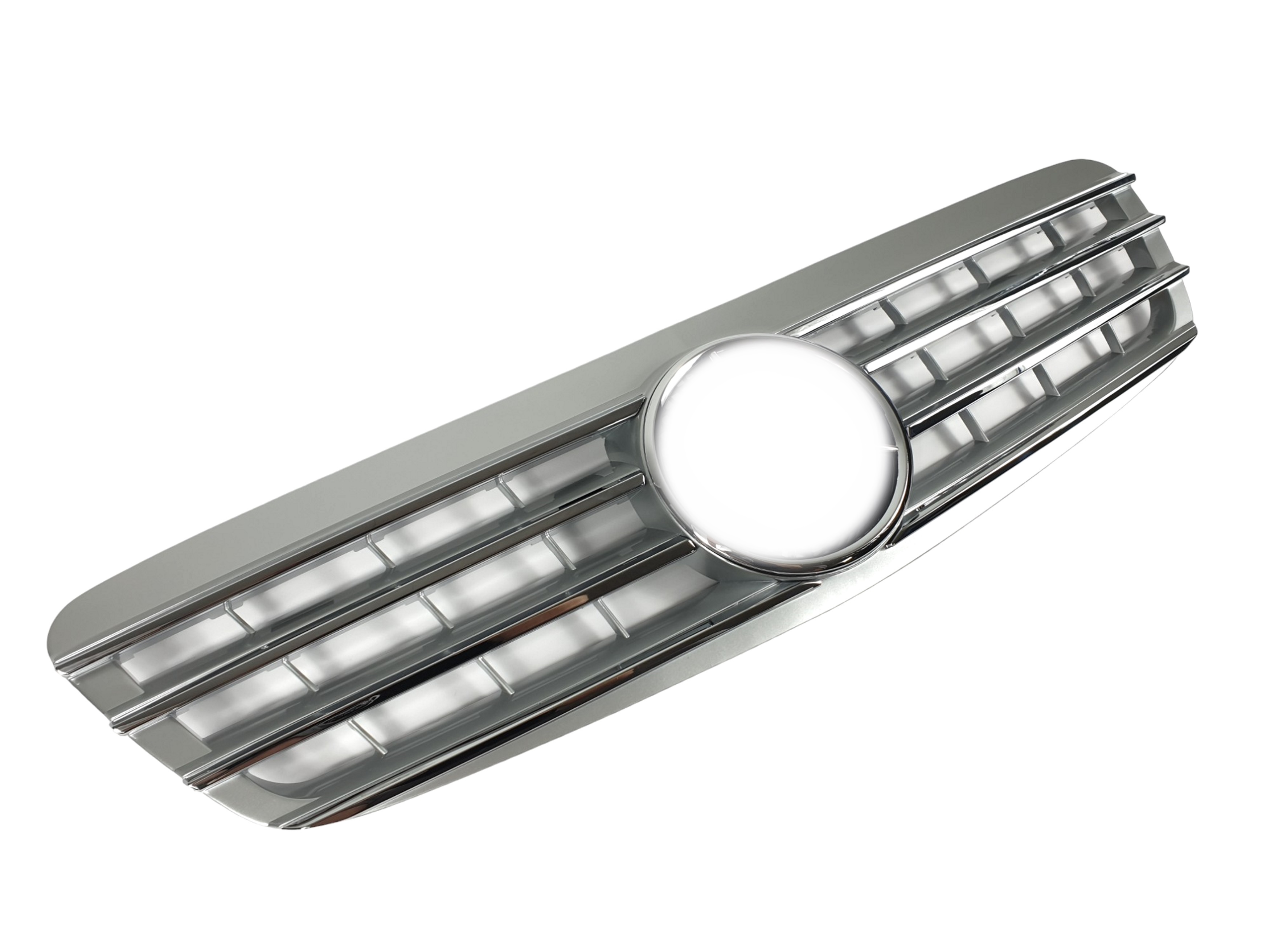 Решітка радіатора Silver CL на Mercedes-Benz S-Class W220 1998-2002 року 2