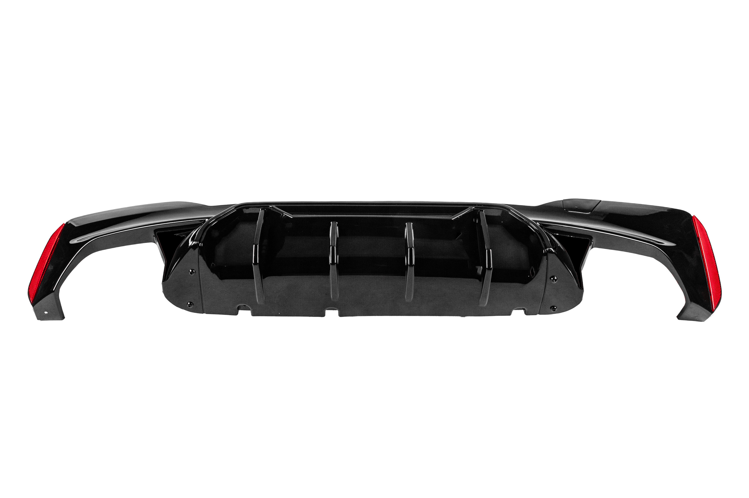 Дифузор заднього бампера CS-Syle (для M-Sport/M5 F90, ABS) 5