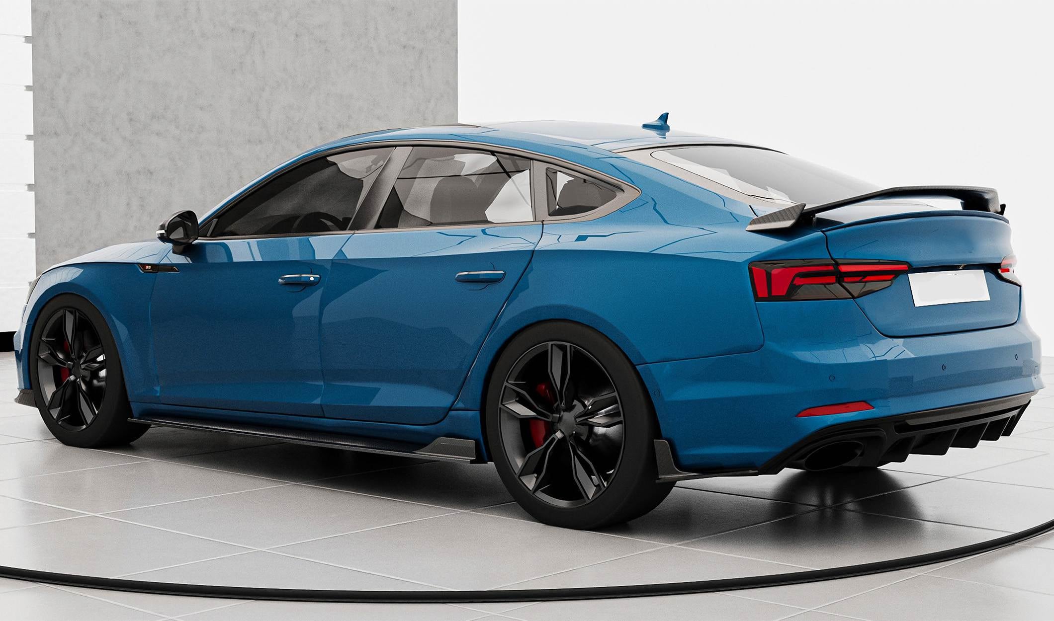 Комплект обвісів Carbon (для S-Line 2016-2019) 5