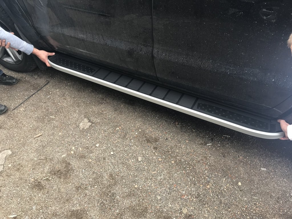 Бокові пороги Tayga V2 (2 шт., алюміній) 4