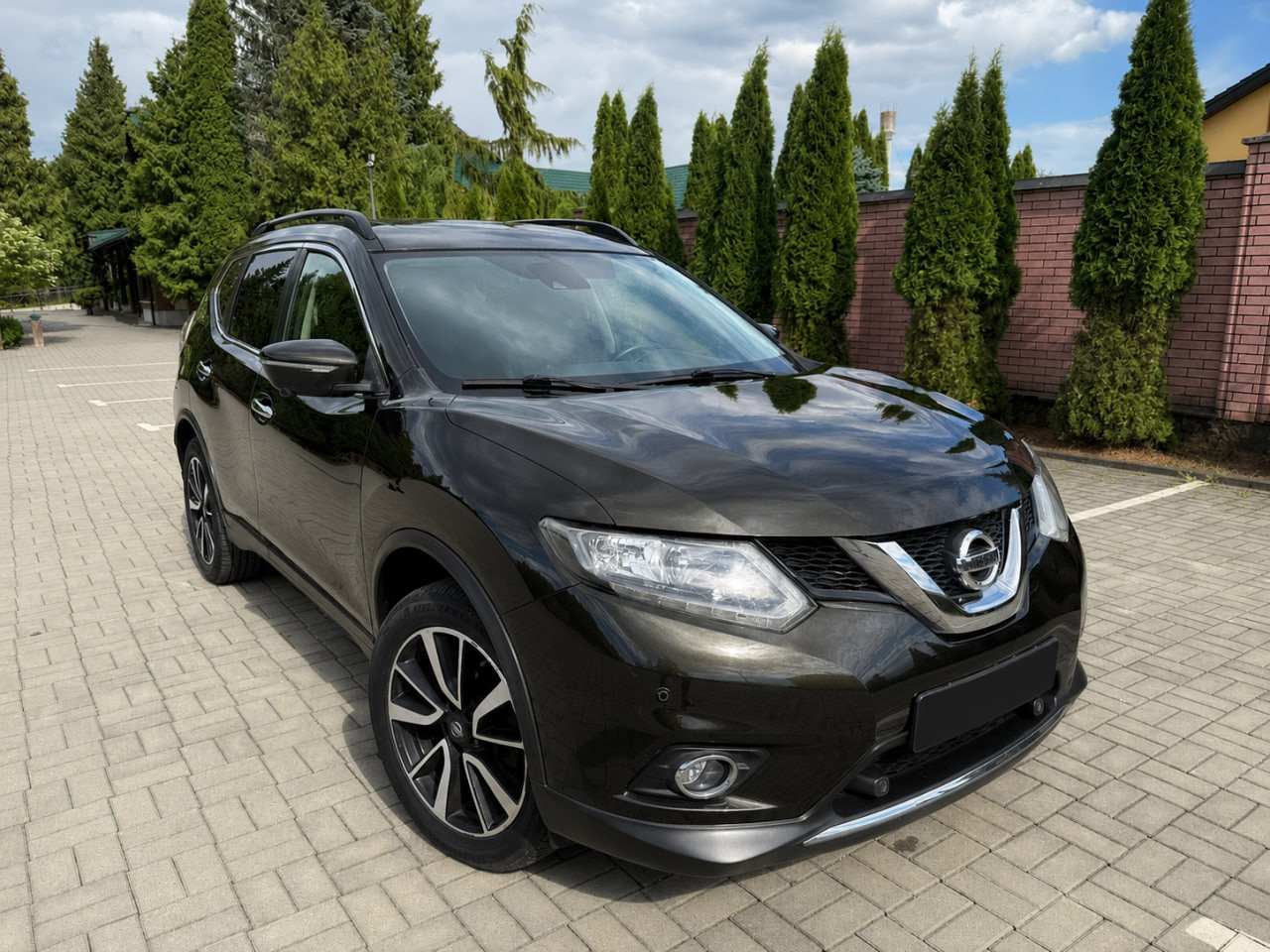 Рейлінги чорні OEM (Для X-trail, Алюміній) 2
