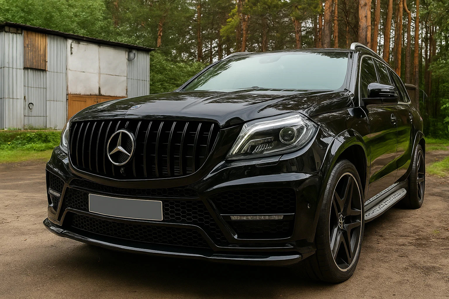 Передня решітка GT Panamericana Black (для GL High)