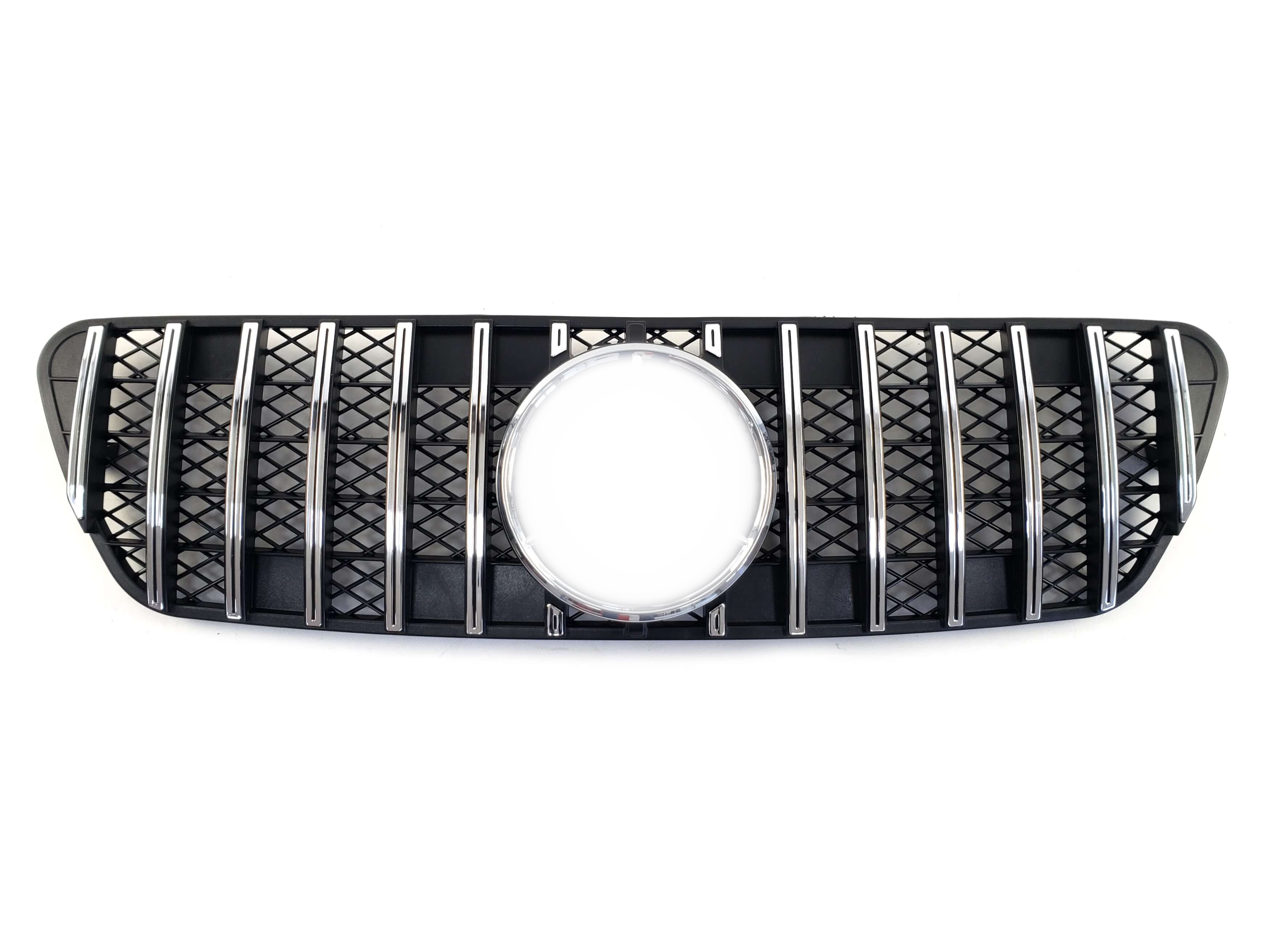 Решітка радіатора Chrome Black GT на Mercedes-Benz ML-Class W163 1997-2005 року