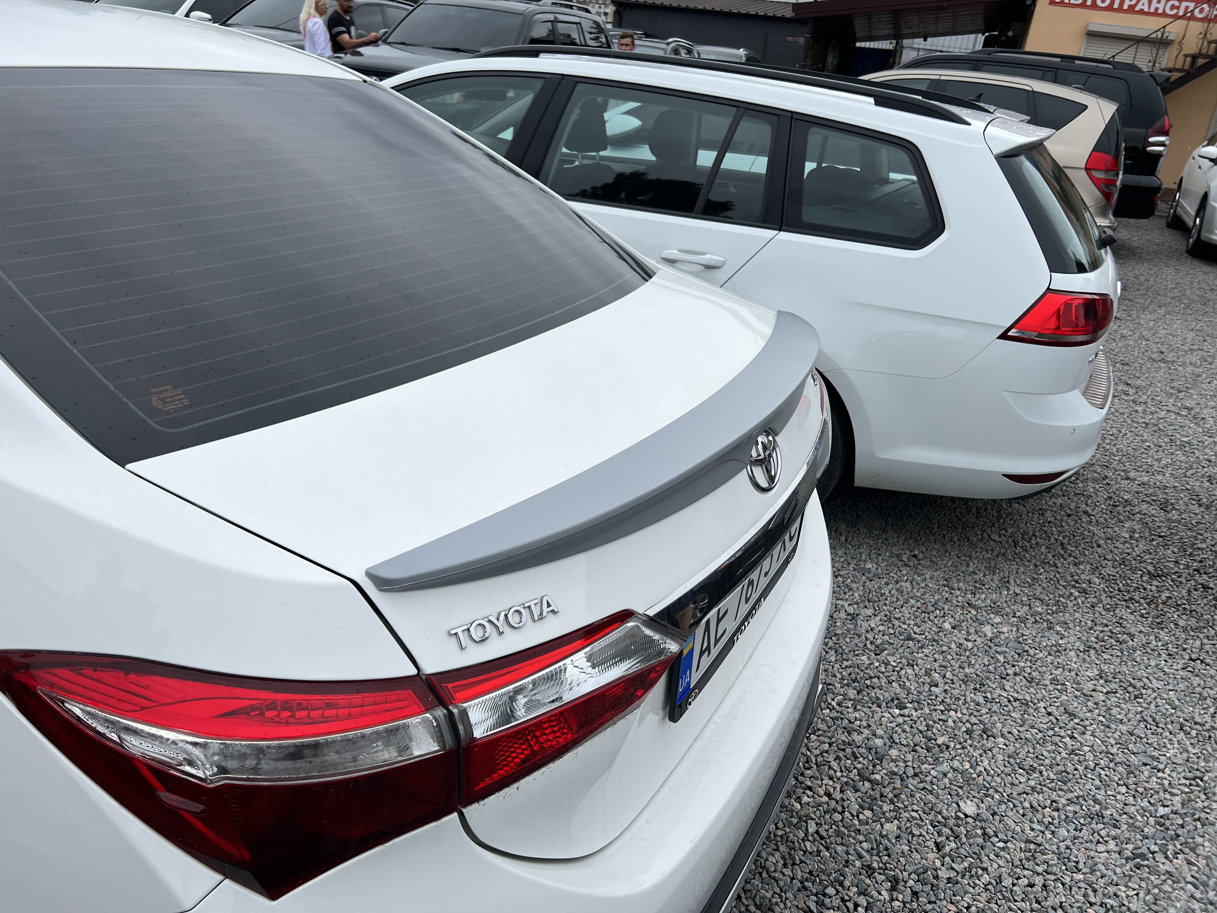 Спойлер ліп багажника Toyota Corolla ЄВРОПА 2013-2018 ABS пластик під фарбування 4
