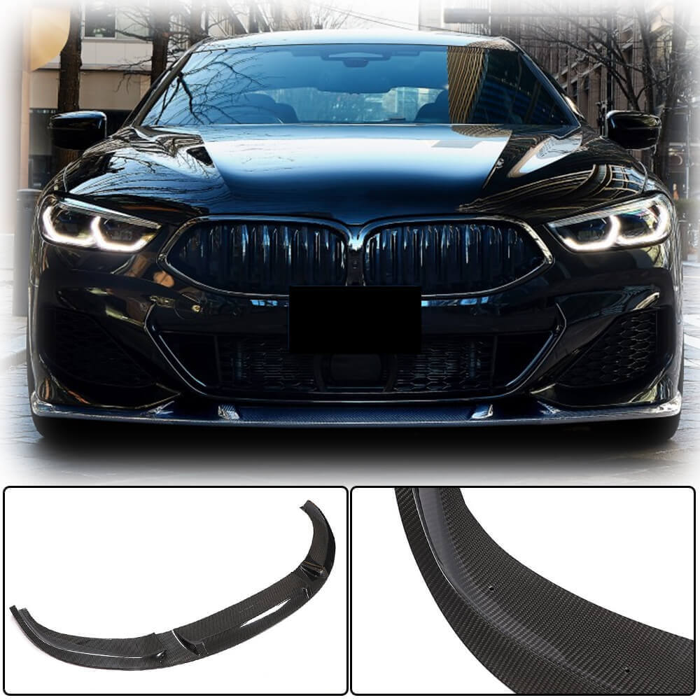 Накладка на передній бампер Lip V3 (для M-Sport, Карбон)