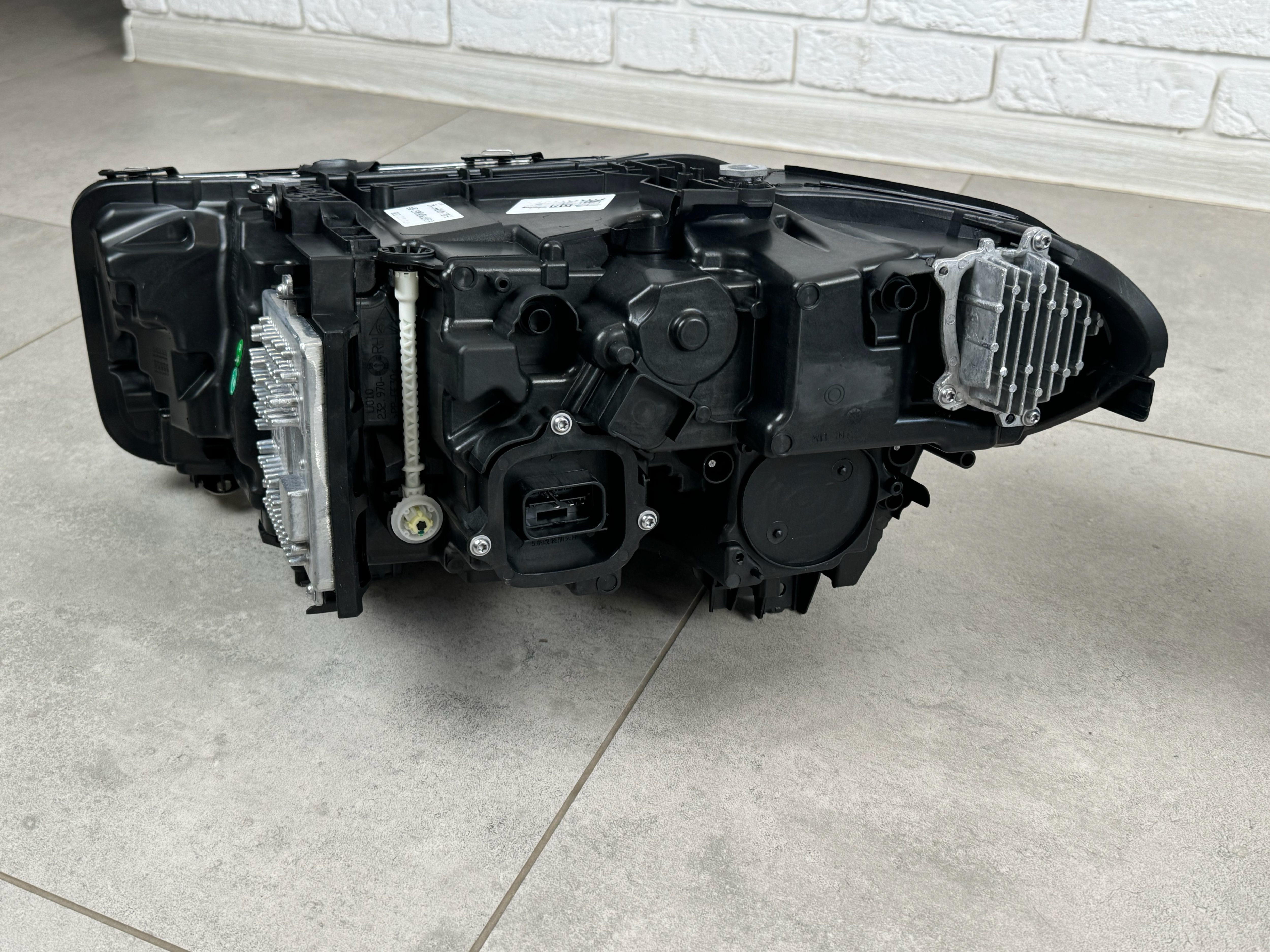 Фари Shadow Line LED LCI 2020+ рестайлінг для BMW G30 / G31 2016-2020 2шт. із заміною бампера на 20+ 6