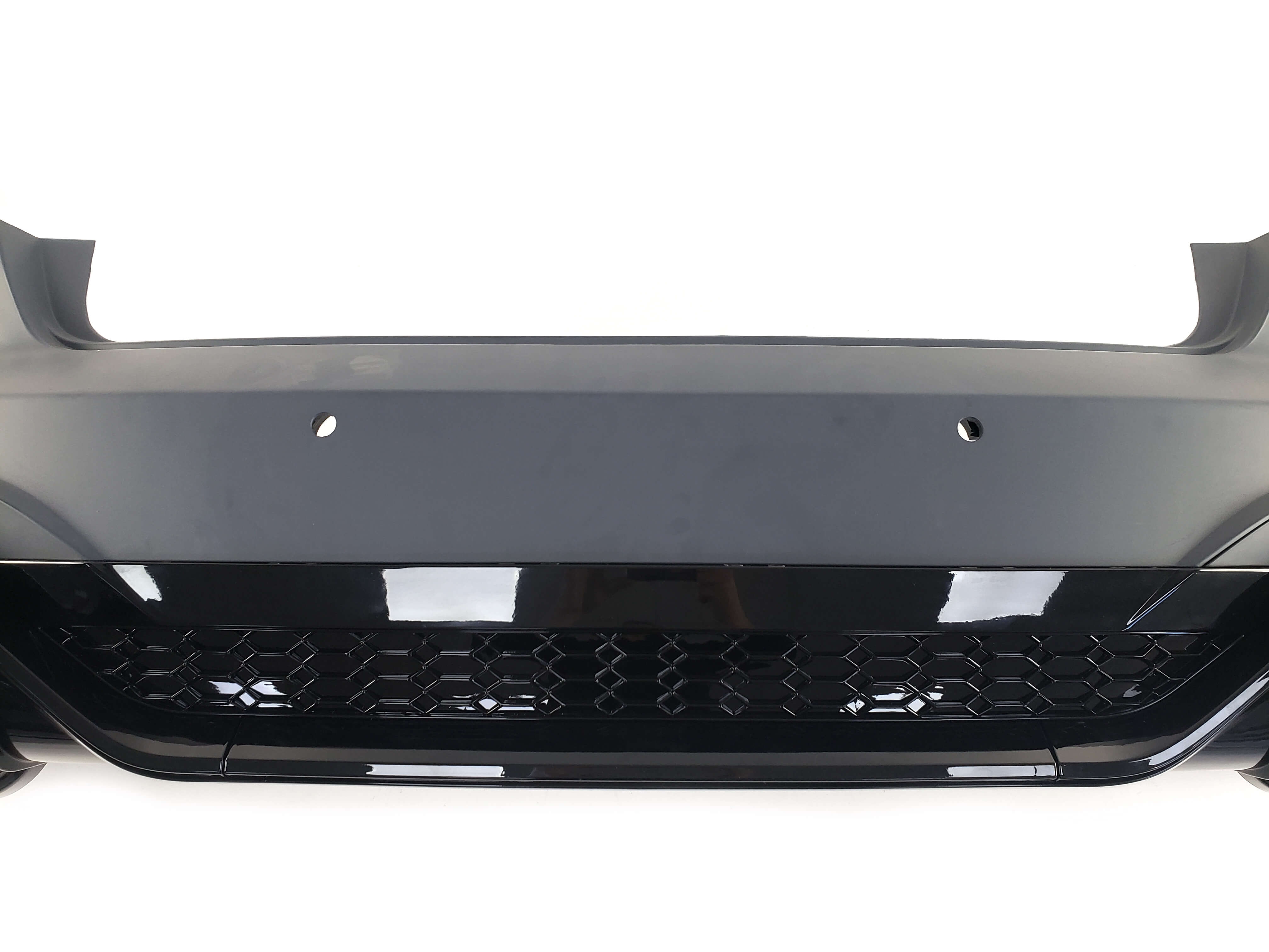 Задній бампер (в стилі RS4) на Audi A4 B9 2019-2023 року 3