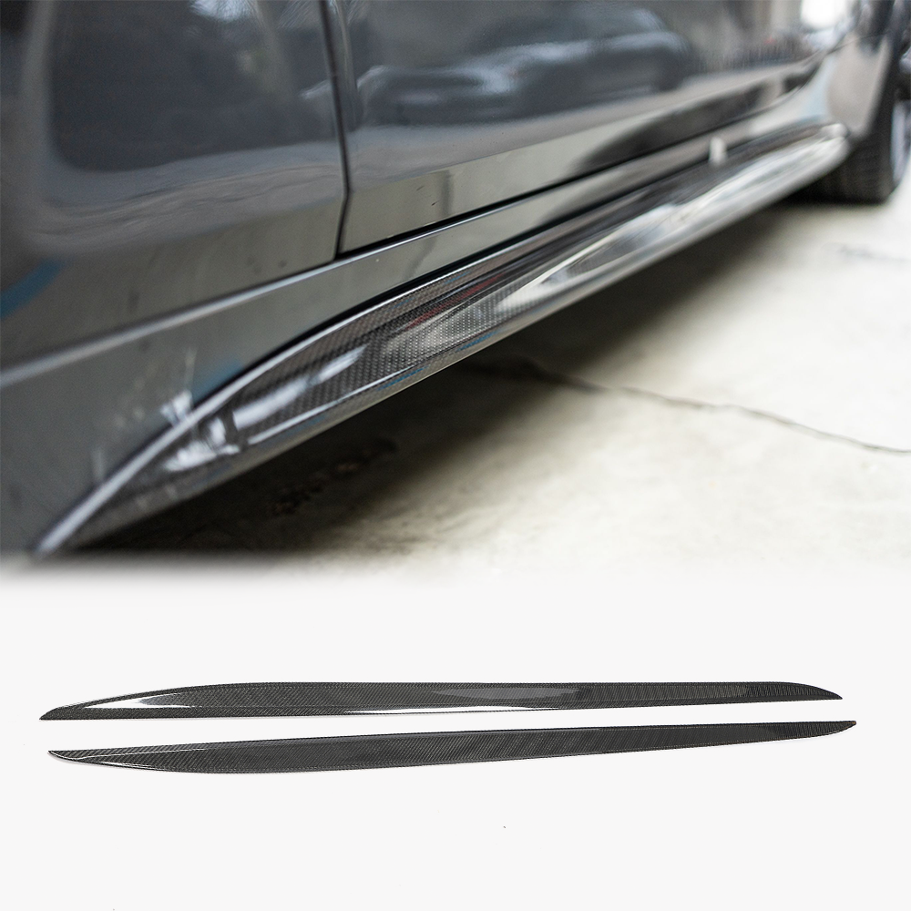 Накладки на пороги V2 (для G22/G23 M-Sport, Карбон)