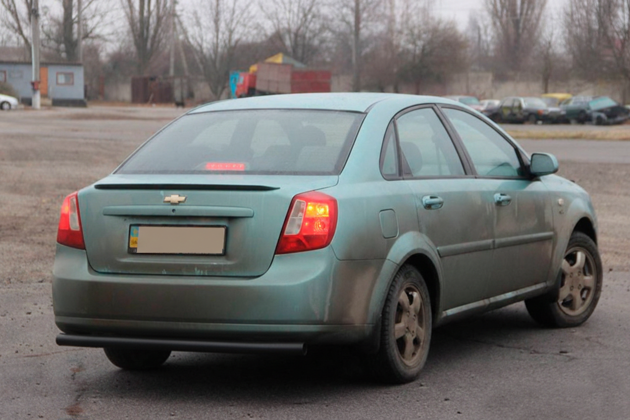 Задній захист AK002 Black (42мм, нерж.) 3