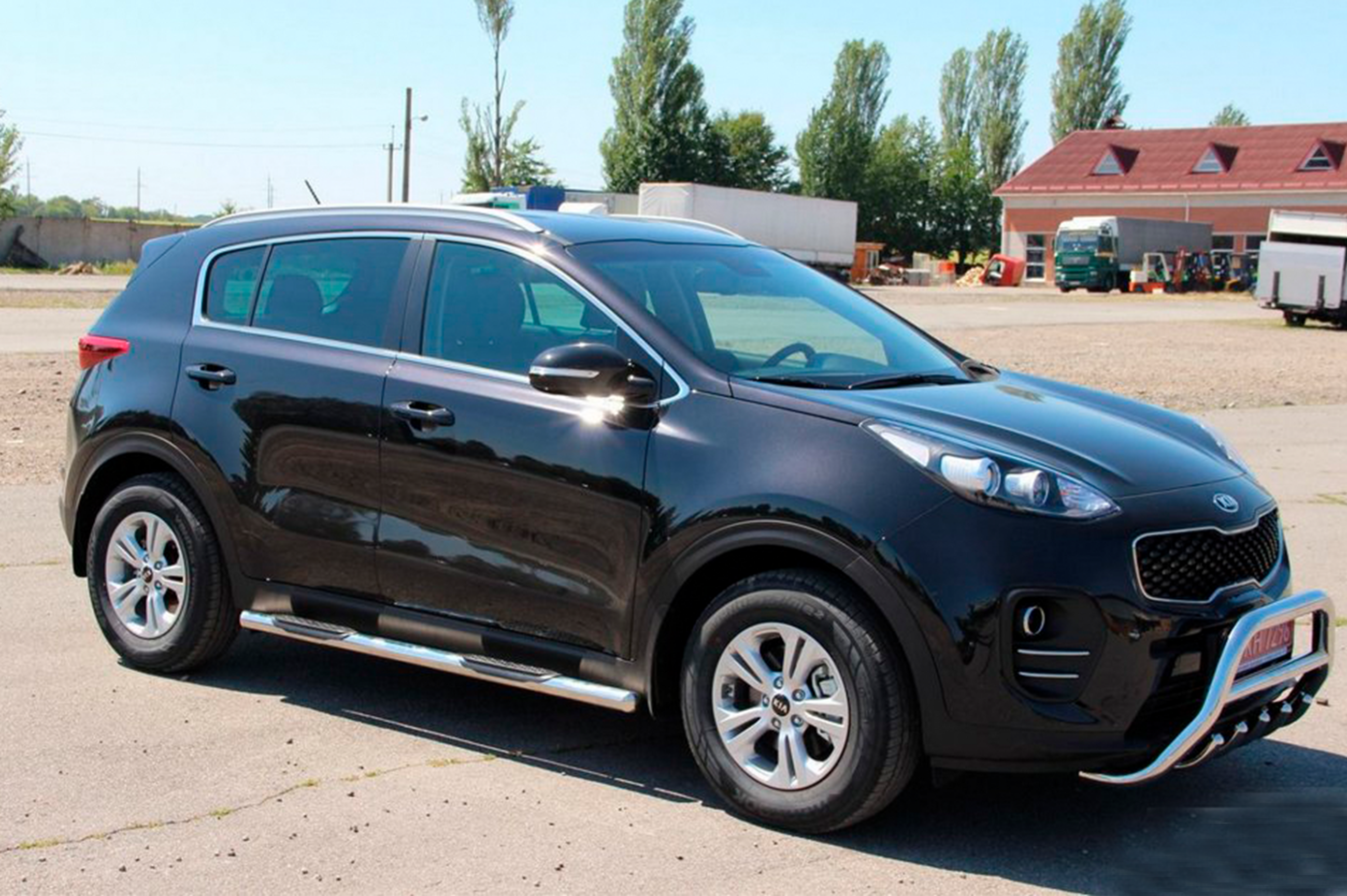 Бічні труби BB002 (2 шт., нерж) 3