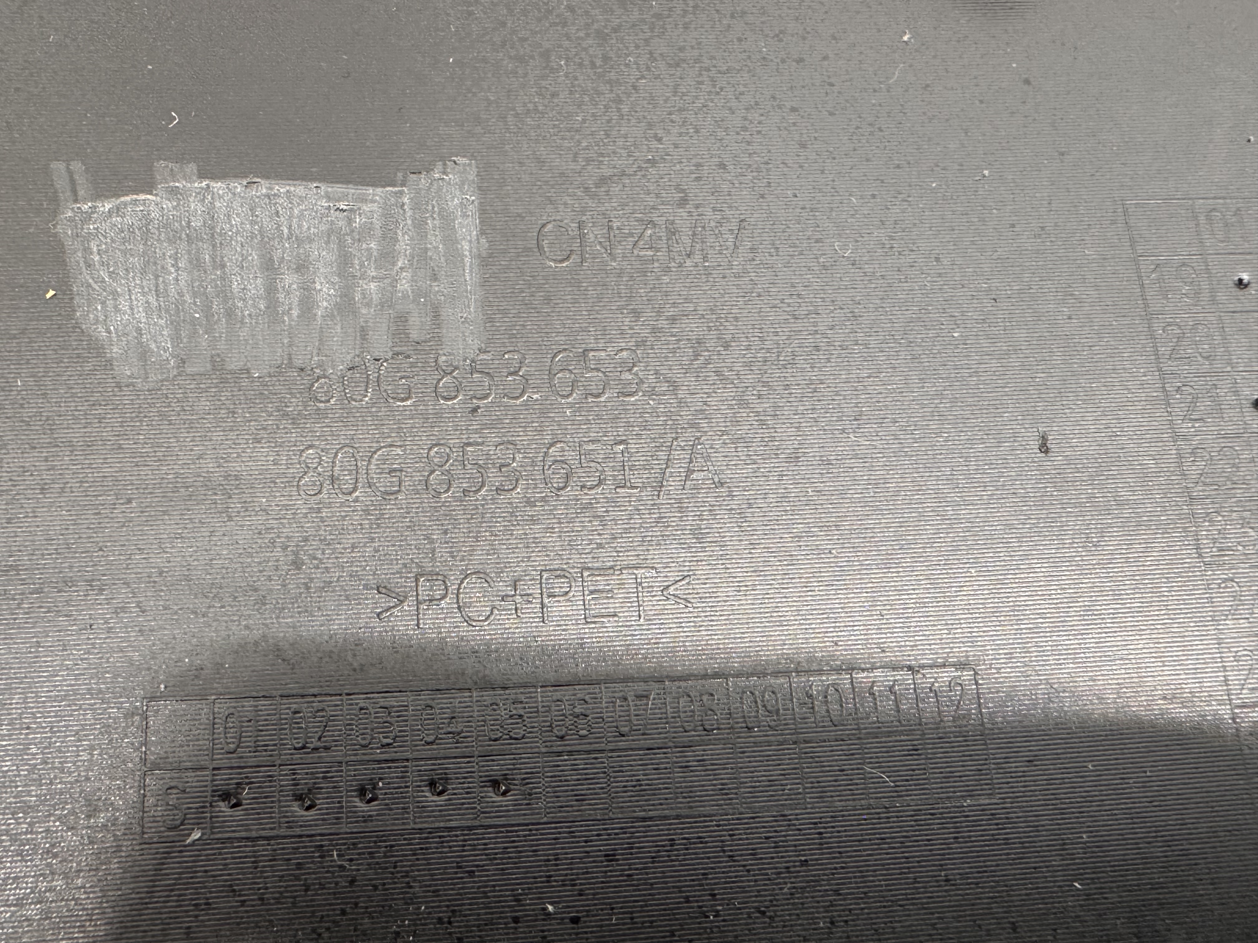 Решітка радіатора для Audi Q5 Sportback 2021-2024 чорна 80G 853 651 YB9 6