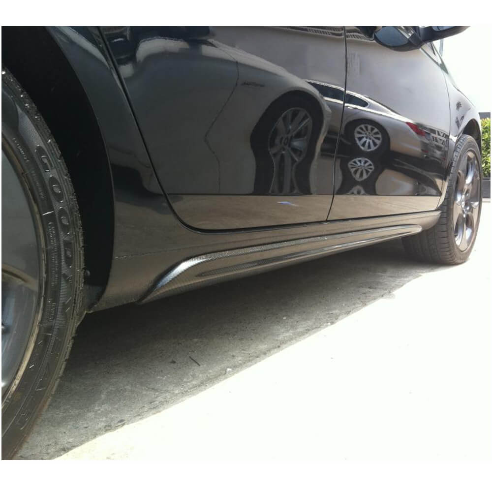 Бокові пороги (для GTI HB 2010-2013, Карбон) 2