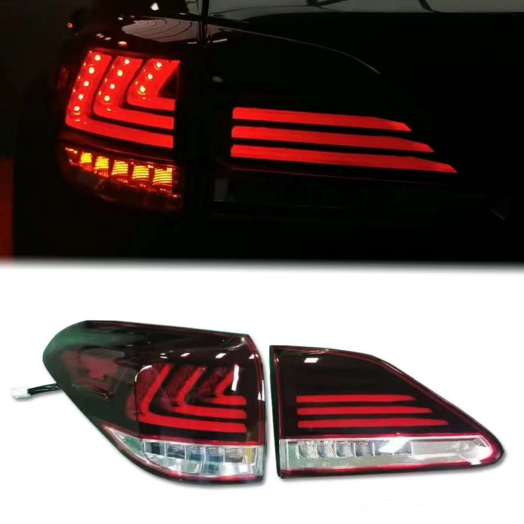 LED задні ліхтарі Lexus RX 350/450h 2009-2015 4шт 2
