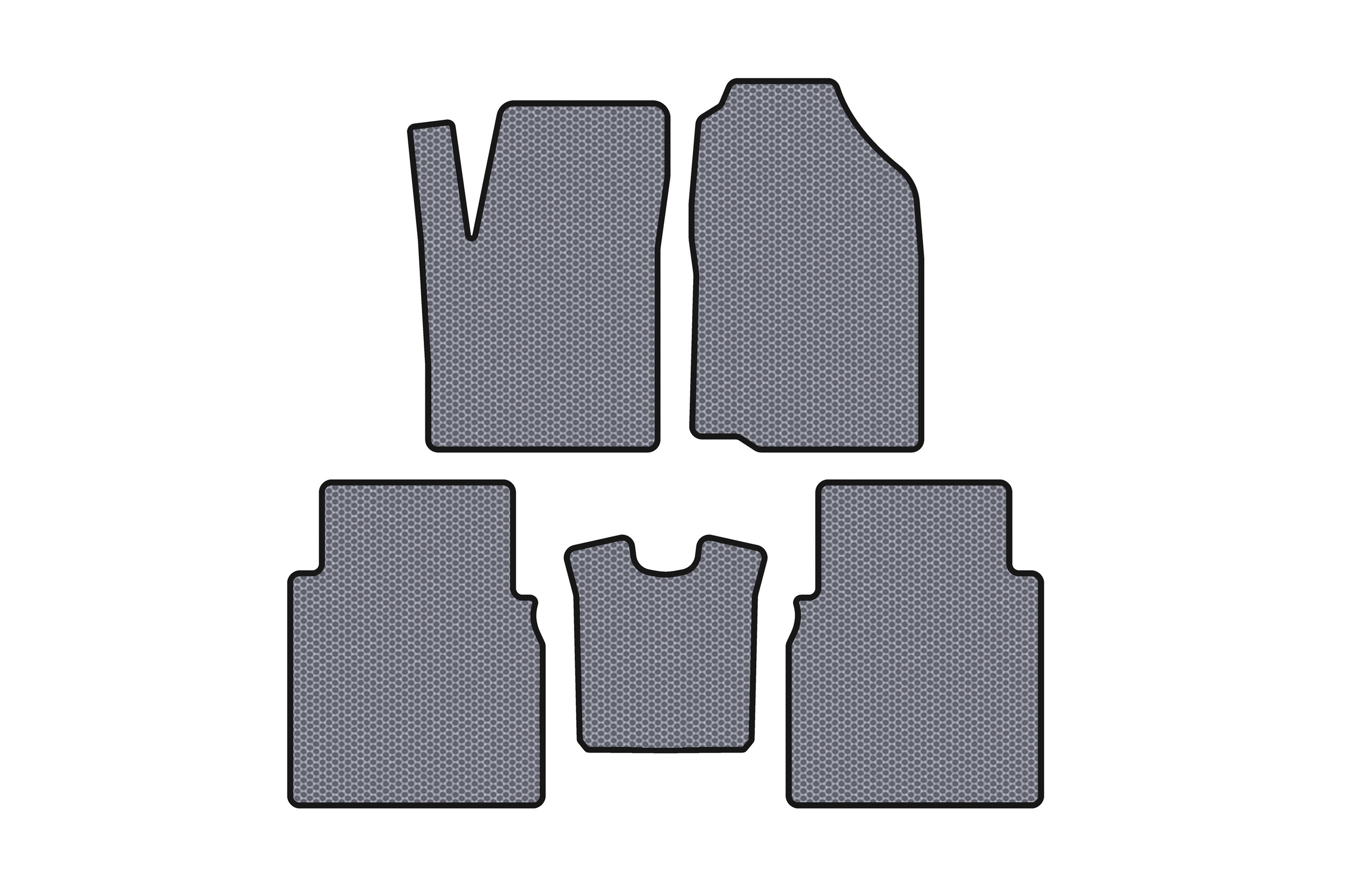 Гумові килимки Carsuit (Сірий)
