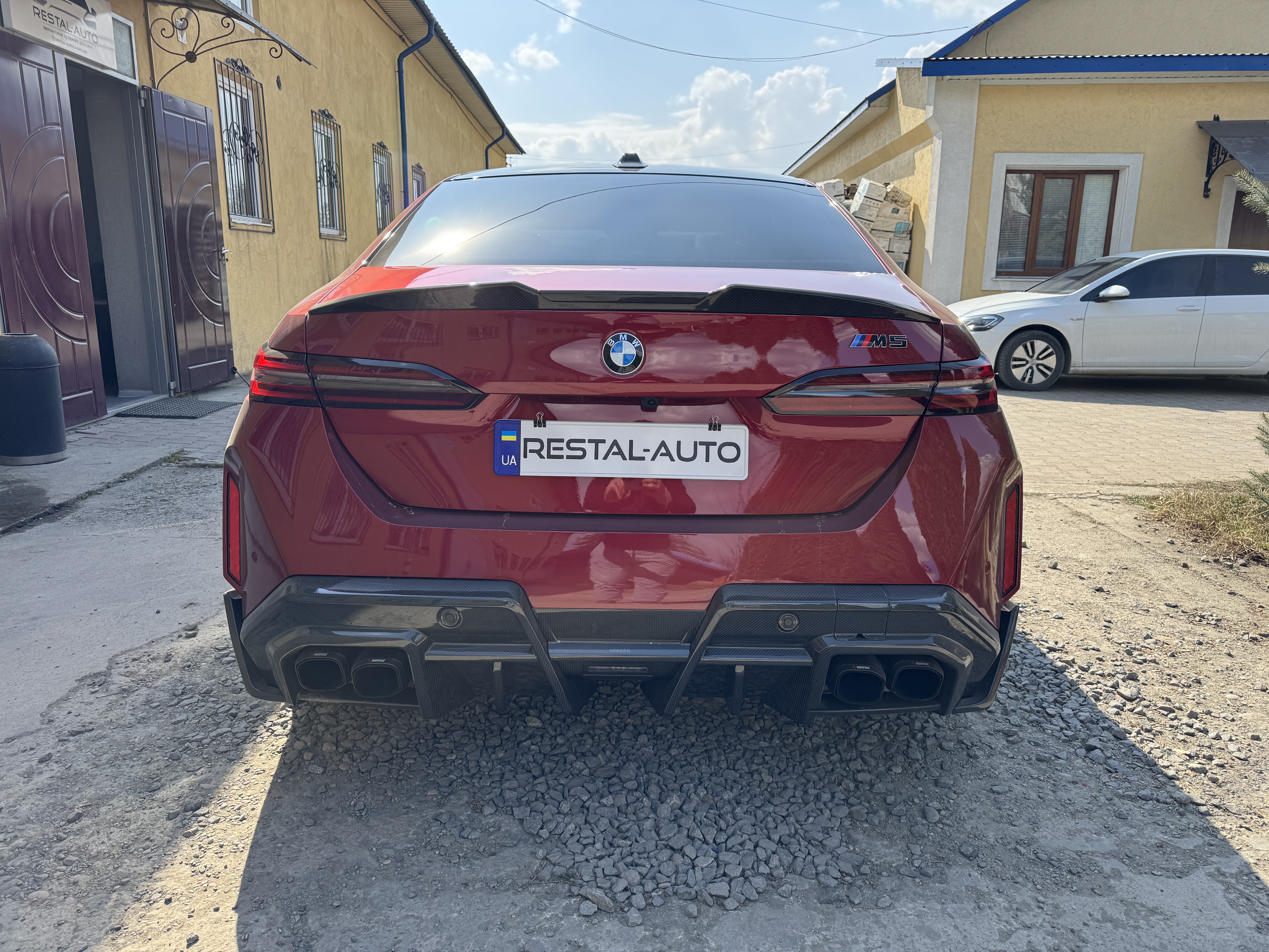 Спойлер (Карбон) V2 на BMW M5 G90 / G99 2024-2026 року 6