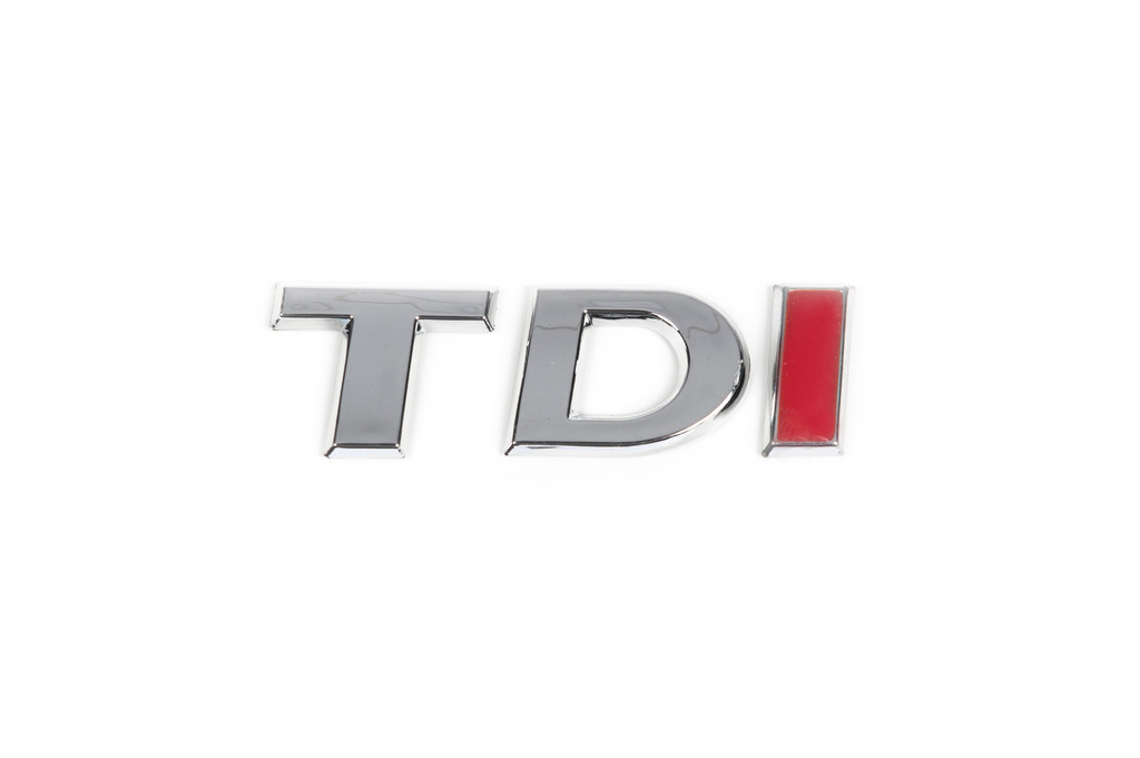 Напис TDI (під оригінал) Всі хром 3