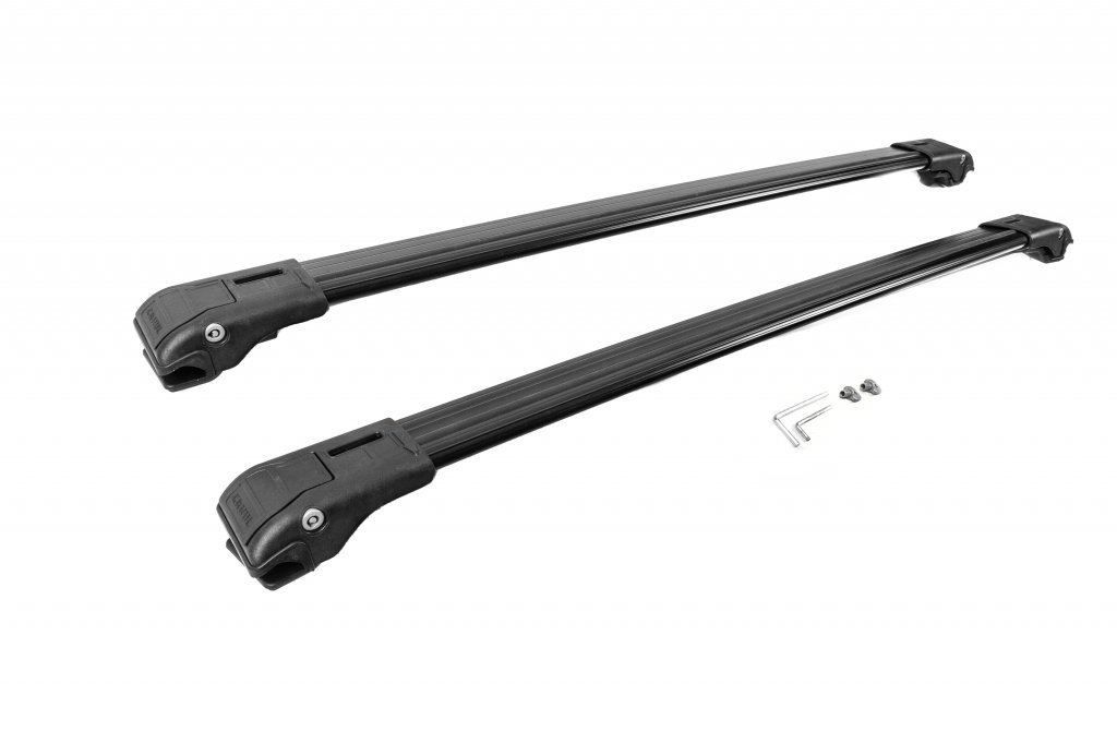 Перемички на рейлінги під ключ Wingbar (2 шт) до 110 см, Сірий 5