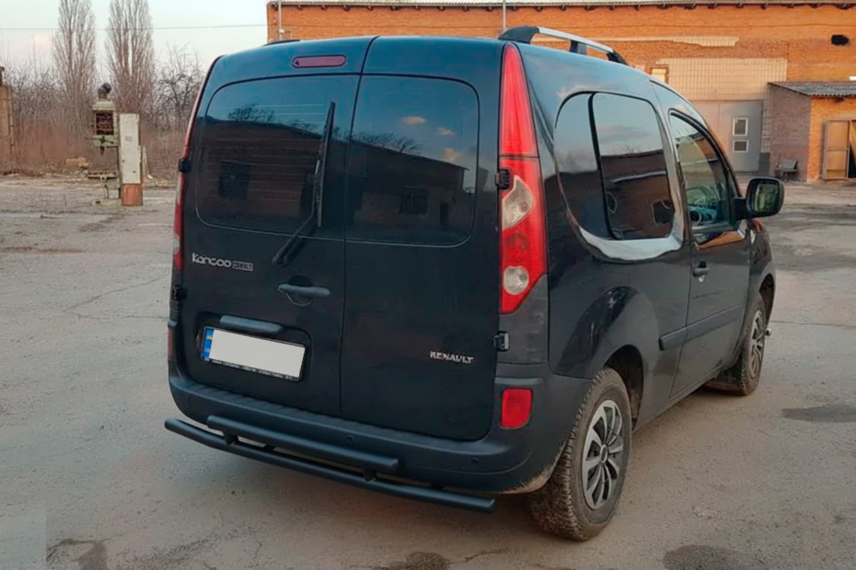 Задня дуга AK002-2 Black (нерж.) 3