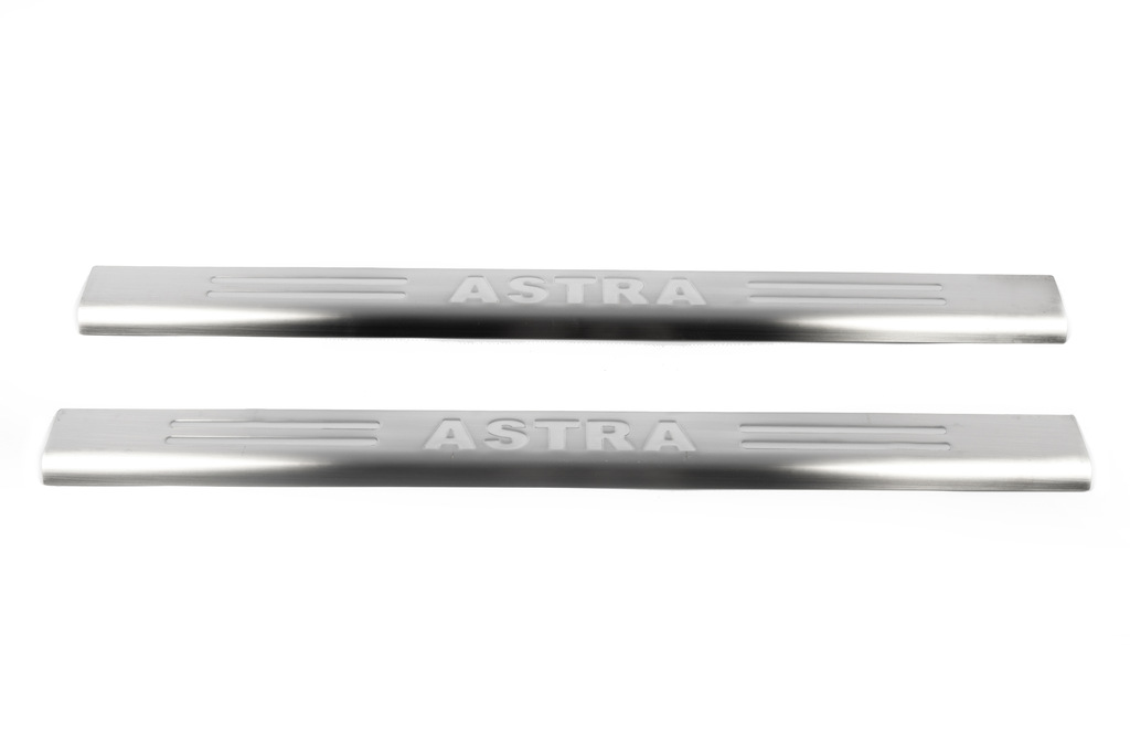 Накладки на пороги Omsa (нерж) Coupe (2 штуки) 2