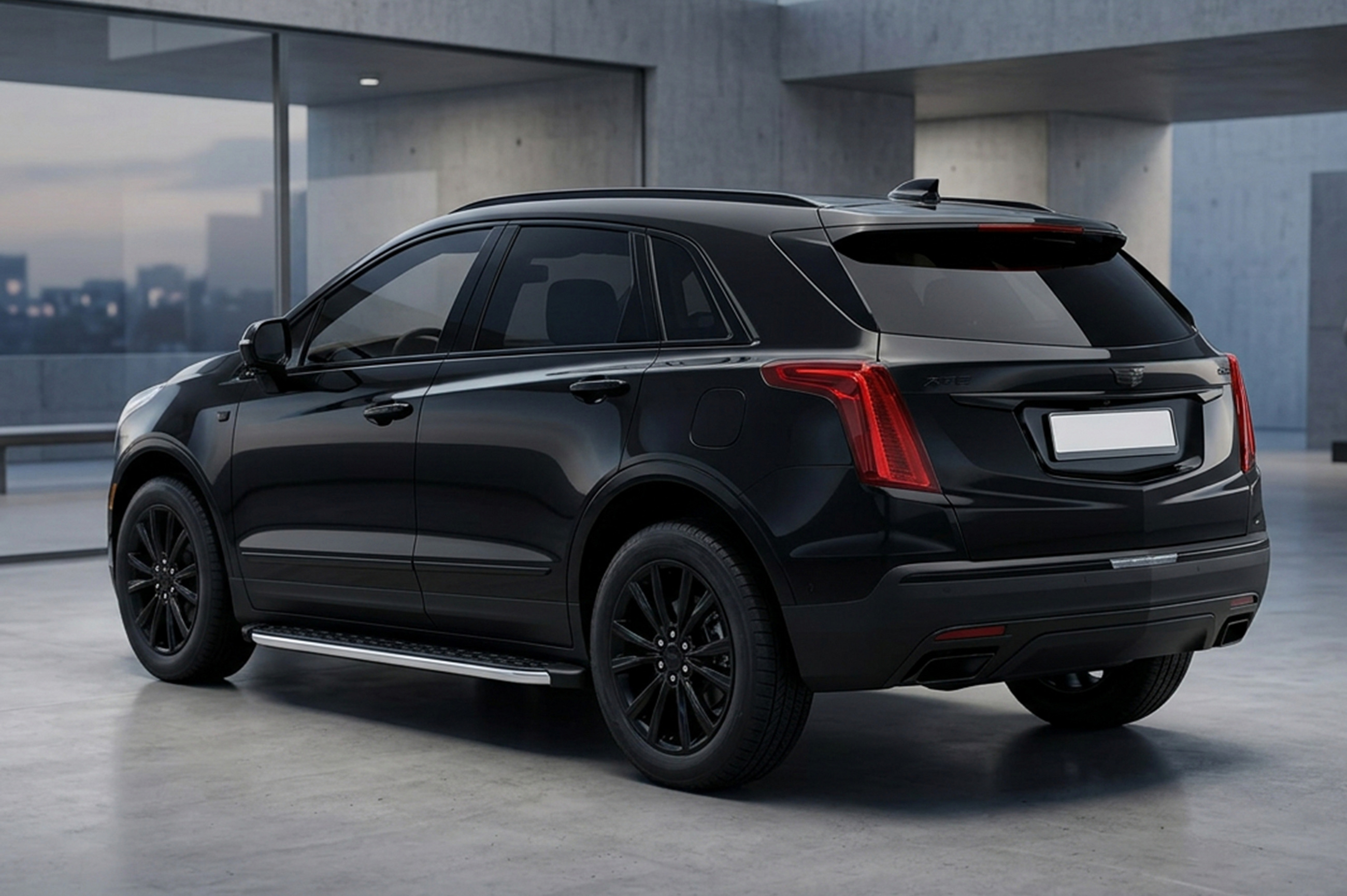 Бокові пороги BlackLine (2 шт., алюміній)