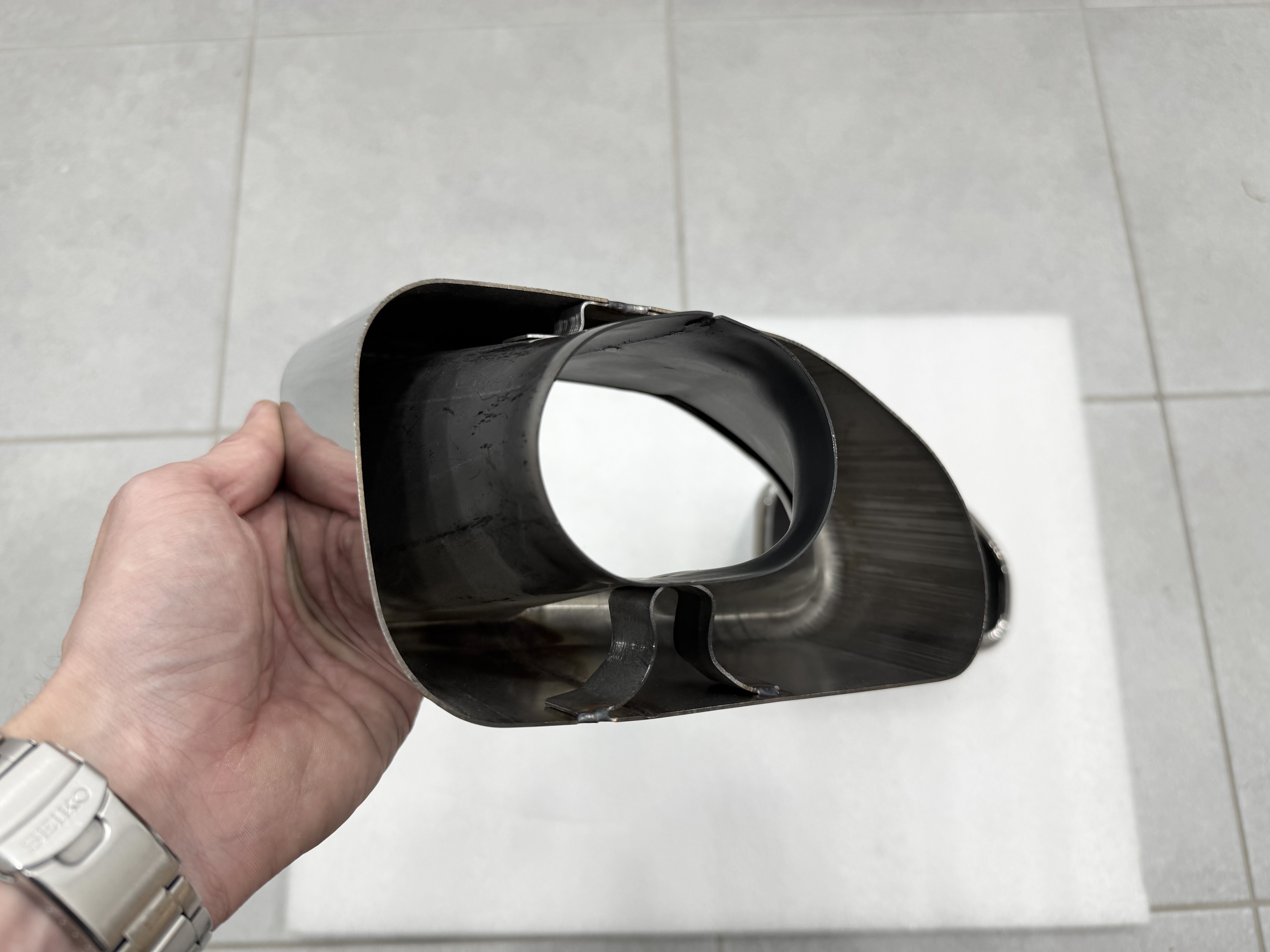 Насадки на вихлопні труби M Paket для BMW X3 G01 / X4 G02 2018-2021 хром 6