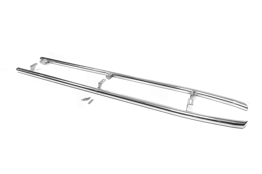 Захист бічного порогу BB004 (2 шт., нерж.) 4