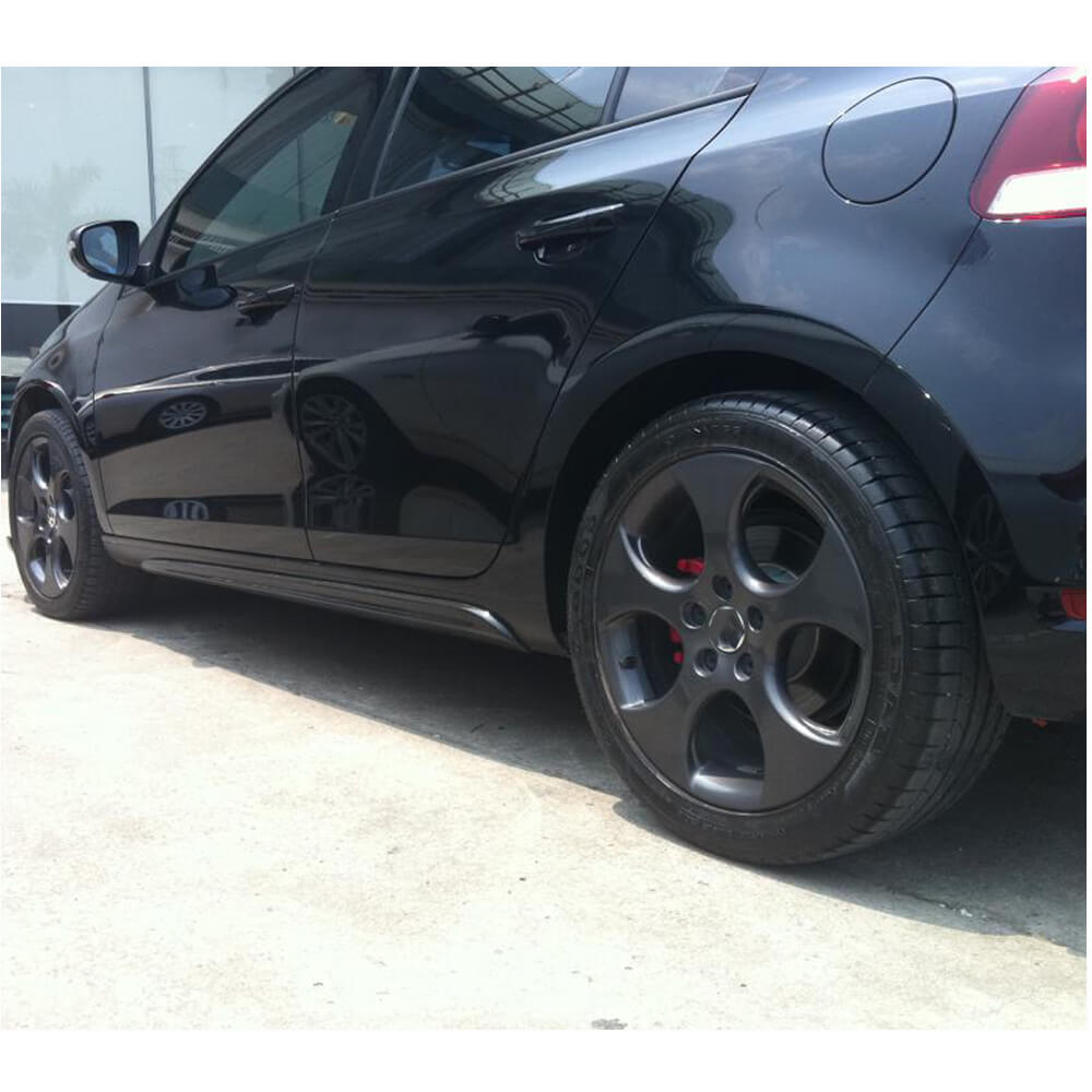 Бокові пороги (для GTI HB 2010-2013, Карбон) 3