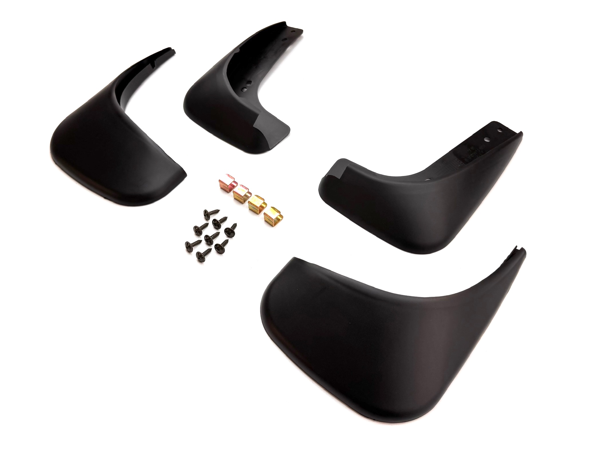 Бризковики Volkswagen Touran/Caddy 2003-2015, Дизайн 2 комплект 4шт 4