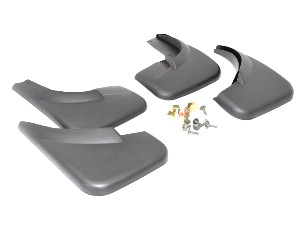 Бризковики Volkswagen Jetta 2005-2010 без вирізу під молдінги (пороги без гумки або зробити підріз) комплект 4шт. 3