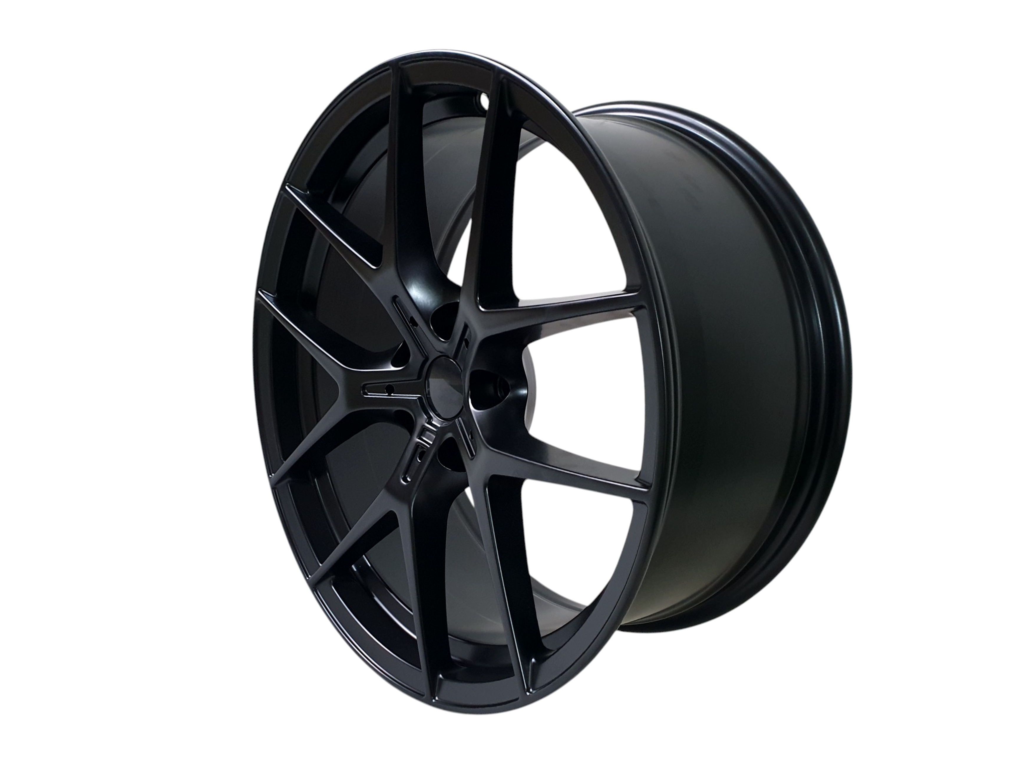R20 Satin Black (різноширокі) на BMW 3 Series F30 / F31 2011-2018 року 2