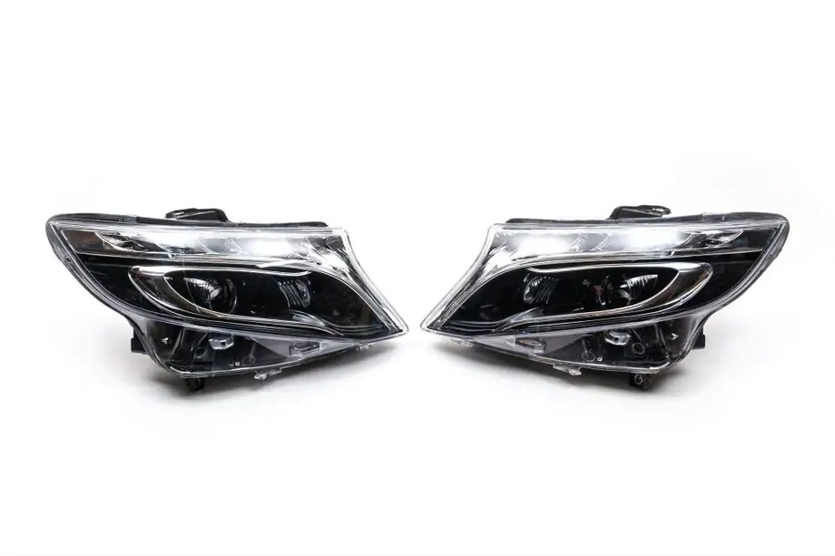 Передні фари V-class дизайн LED (для V-class 2 шт) 4