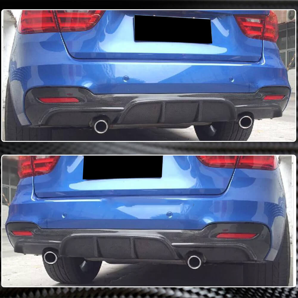 Дифузор заднього бампера V2 (для M-Sport, Карбон) 5
