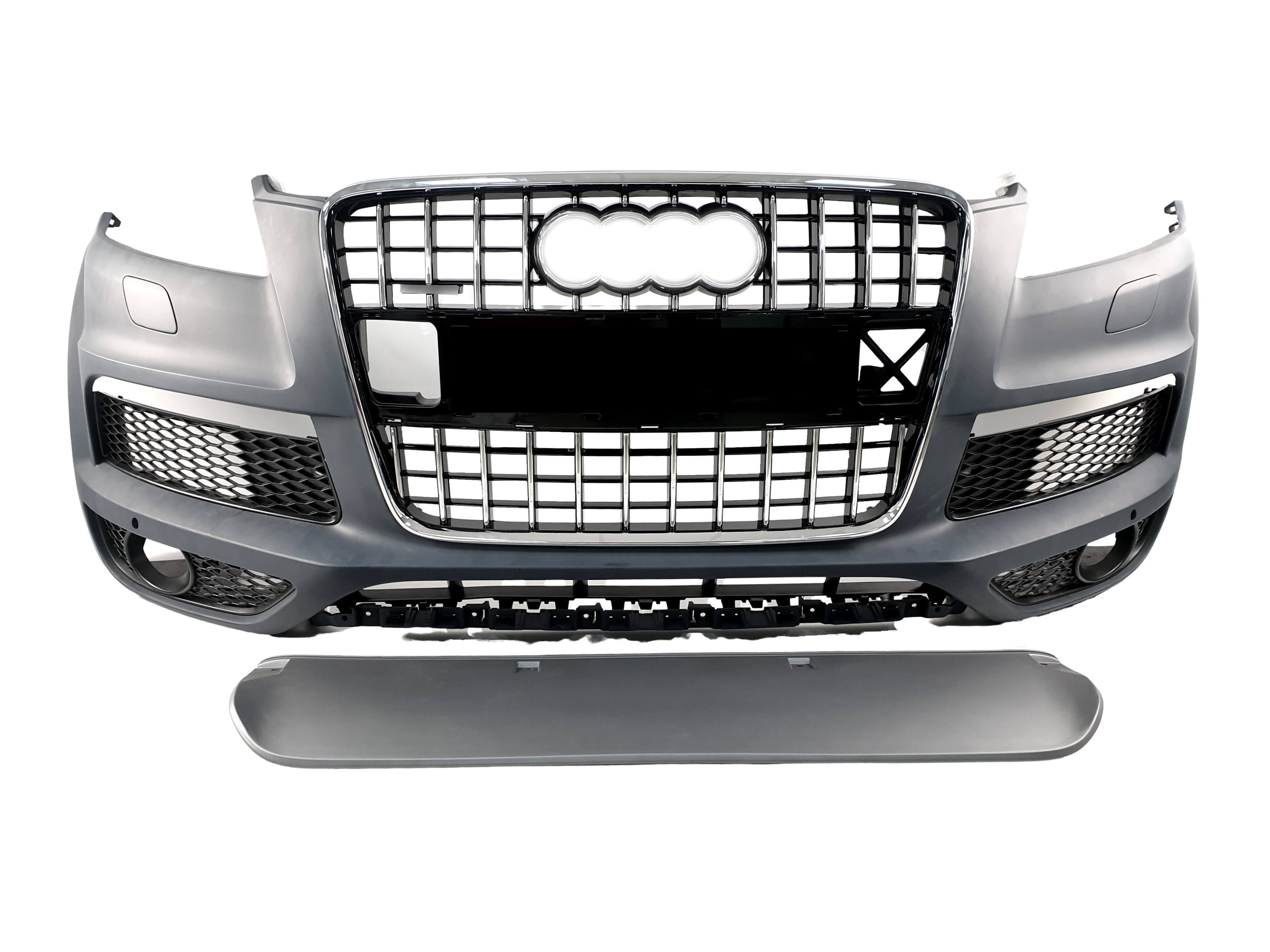 Передній бампер (в стилі SQ7) на Audi Q7 4L 2005-2015 року