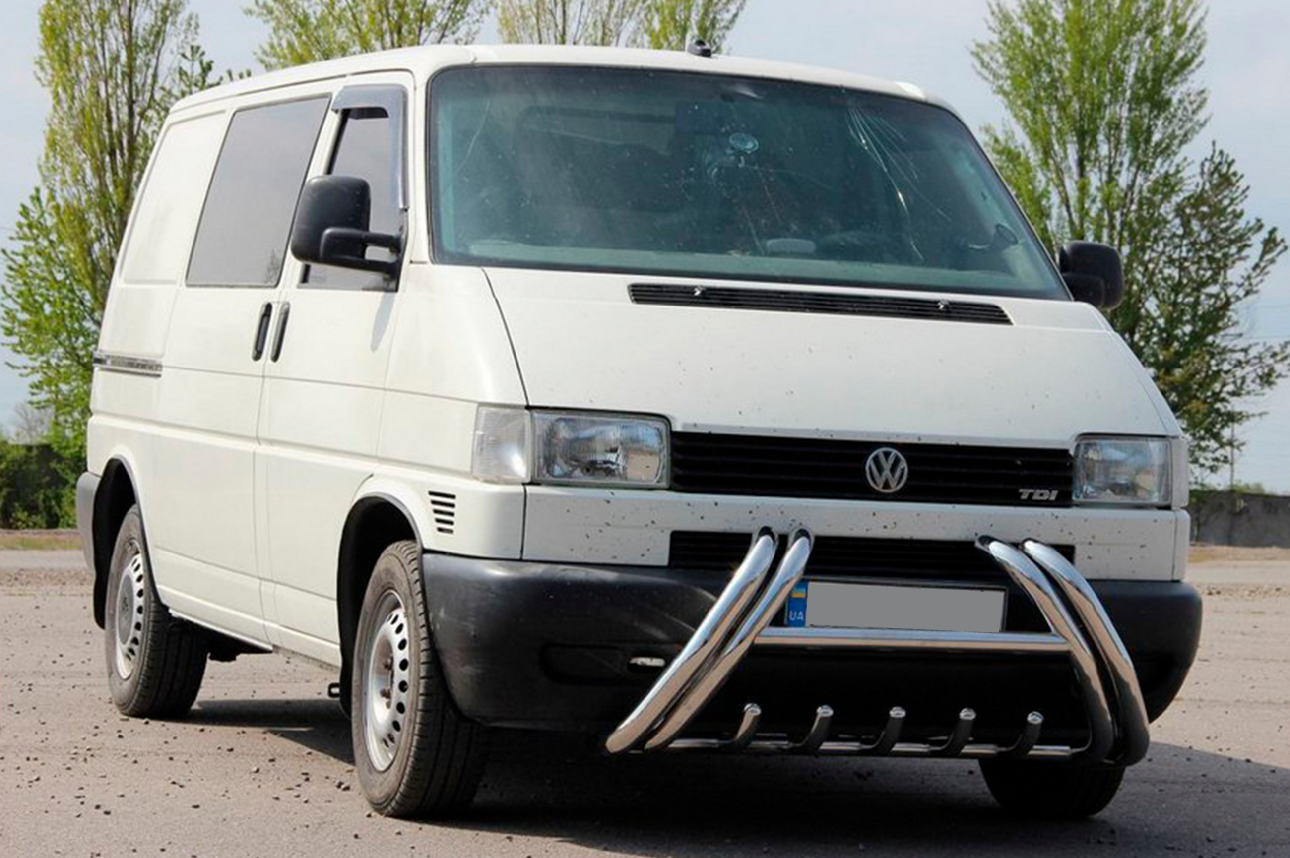 Кенгурятник Kelebek WT011 (нерж) 3
