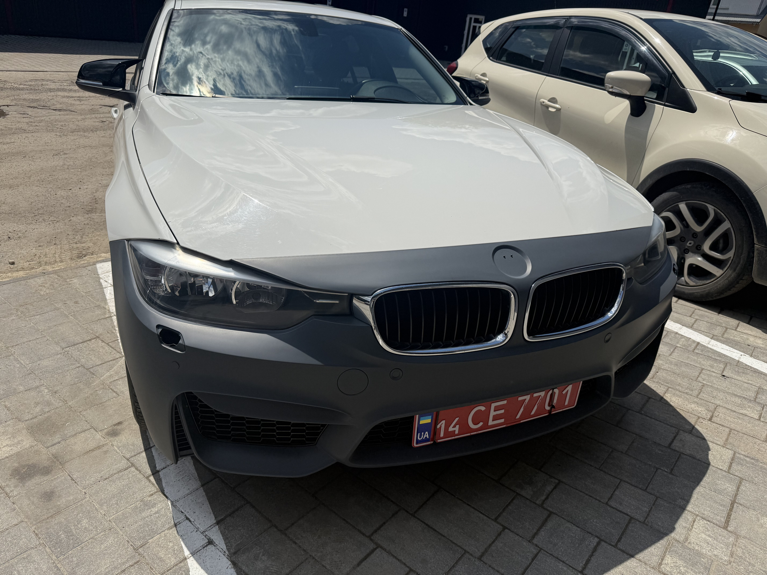 Передній бампер в стилі F80 М3 4