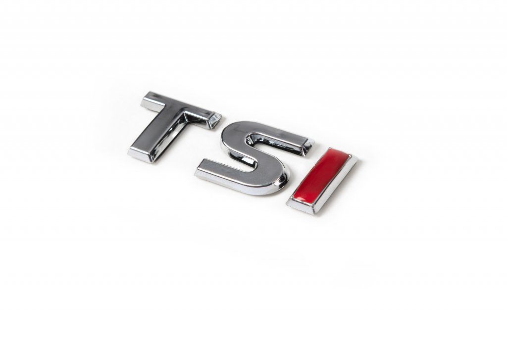 Напис TSI (під оригінал) TS-хром, I-червона 2