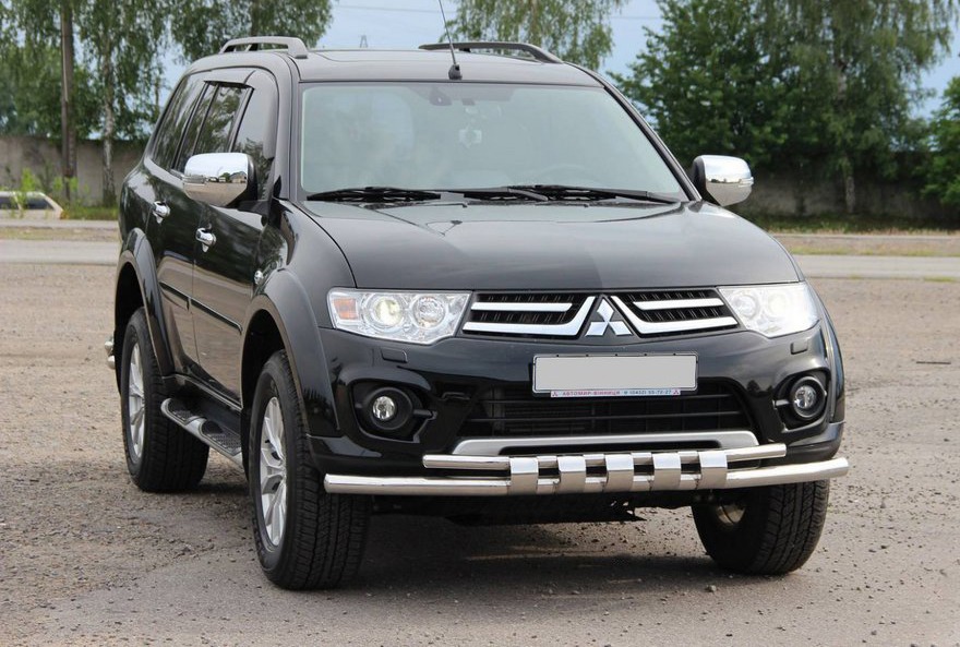 Передній захист ST015 (нерж.)