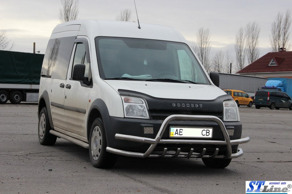 Кенгурятник з подвійними вусами WT003-Plus-2 (нерж.) 3