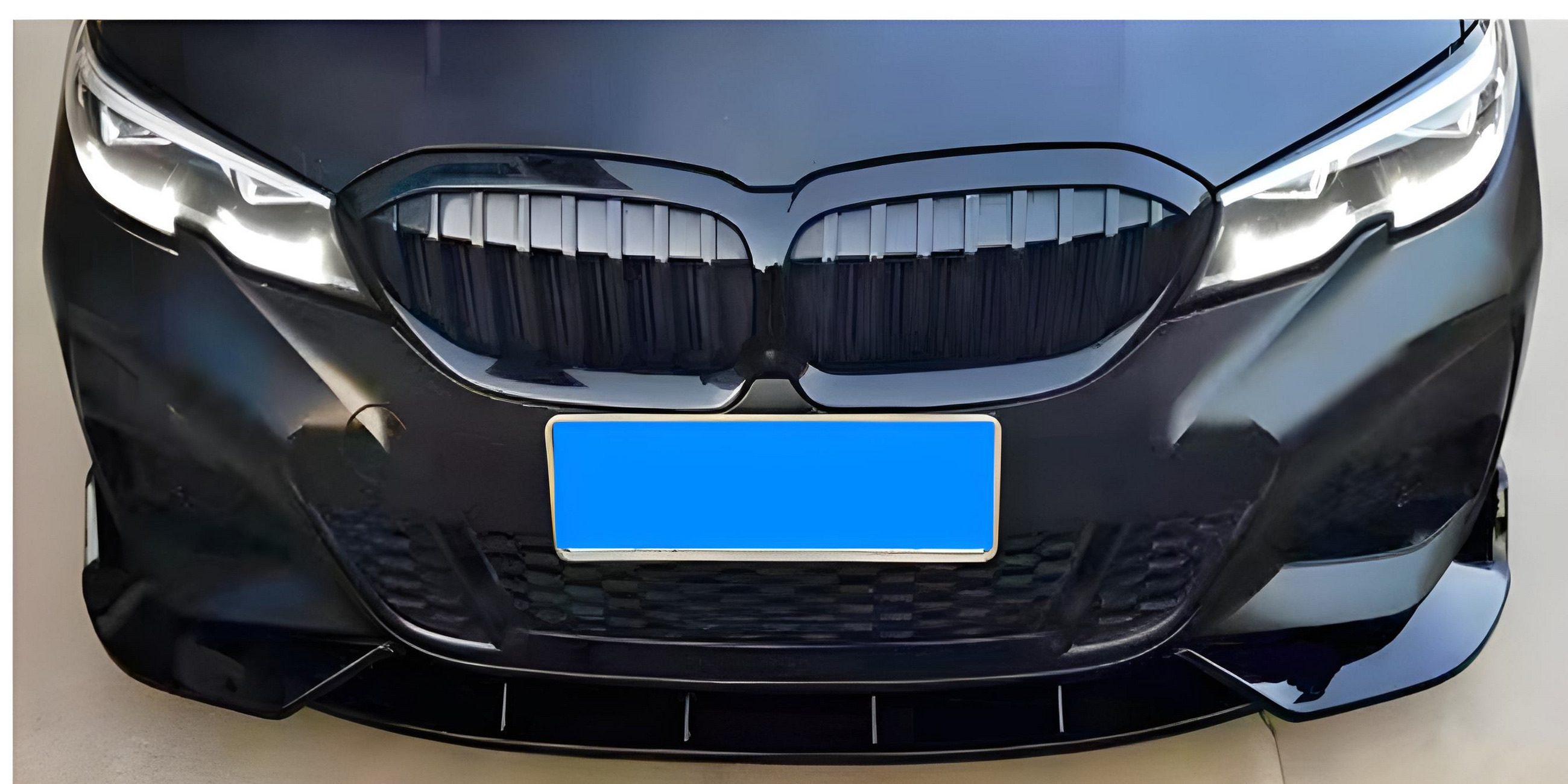 Накладка на передній бампер Lip CS-Style (для M-Sport 2018-2022, ABS) 2
