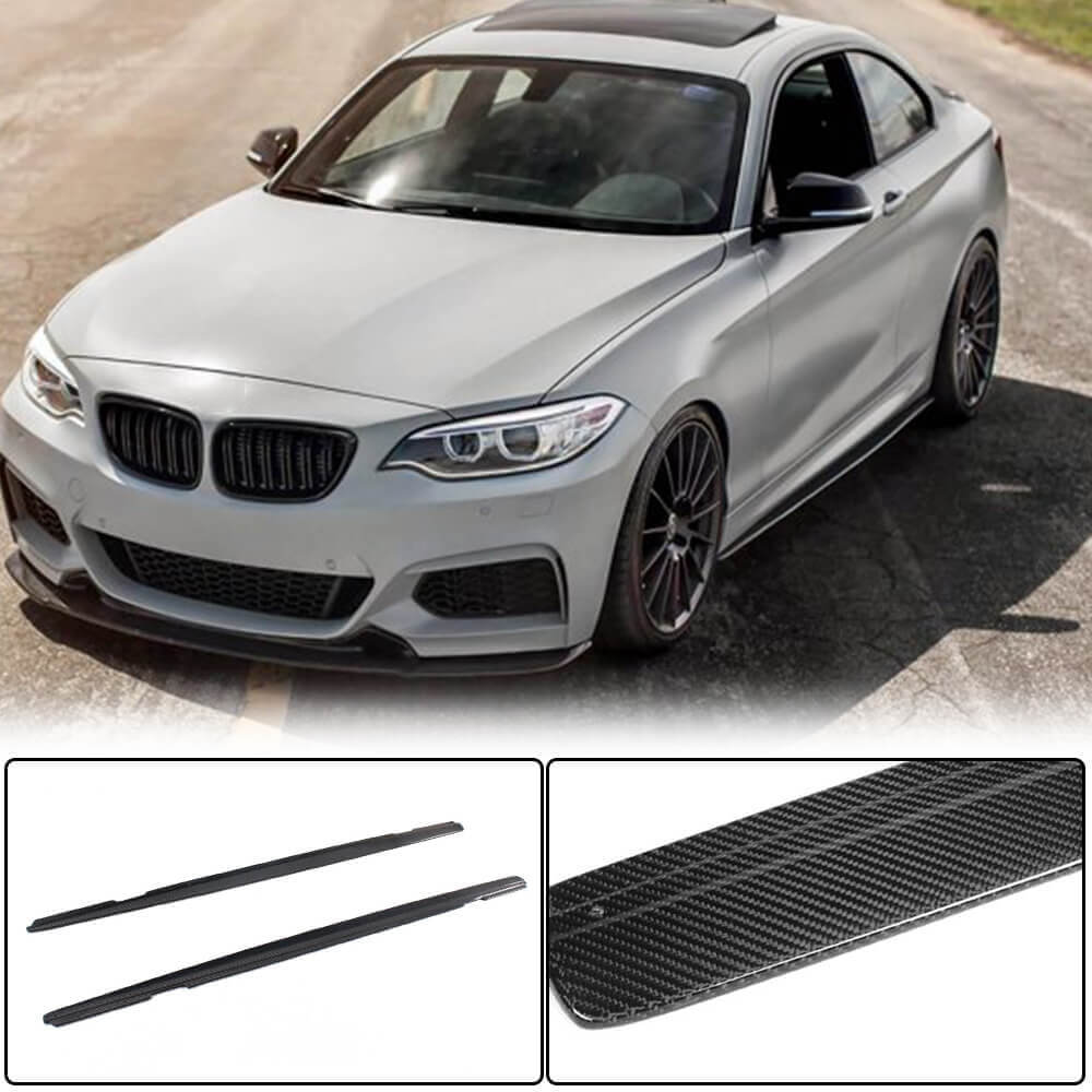 Накладки на пороги (для M-Sport, Карбон)