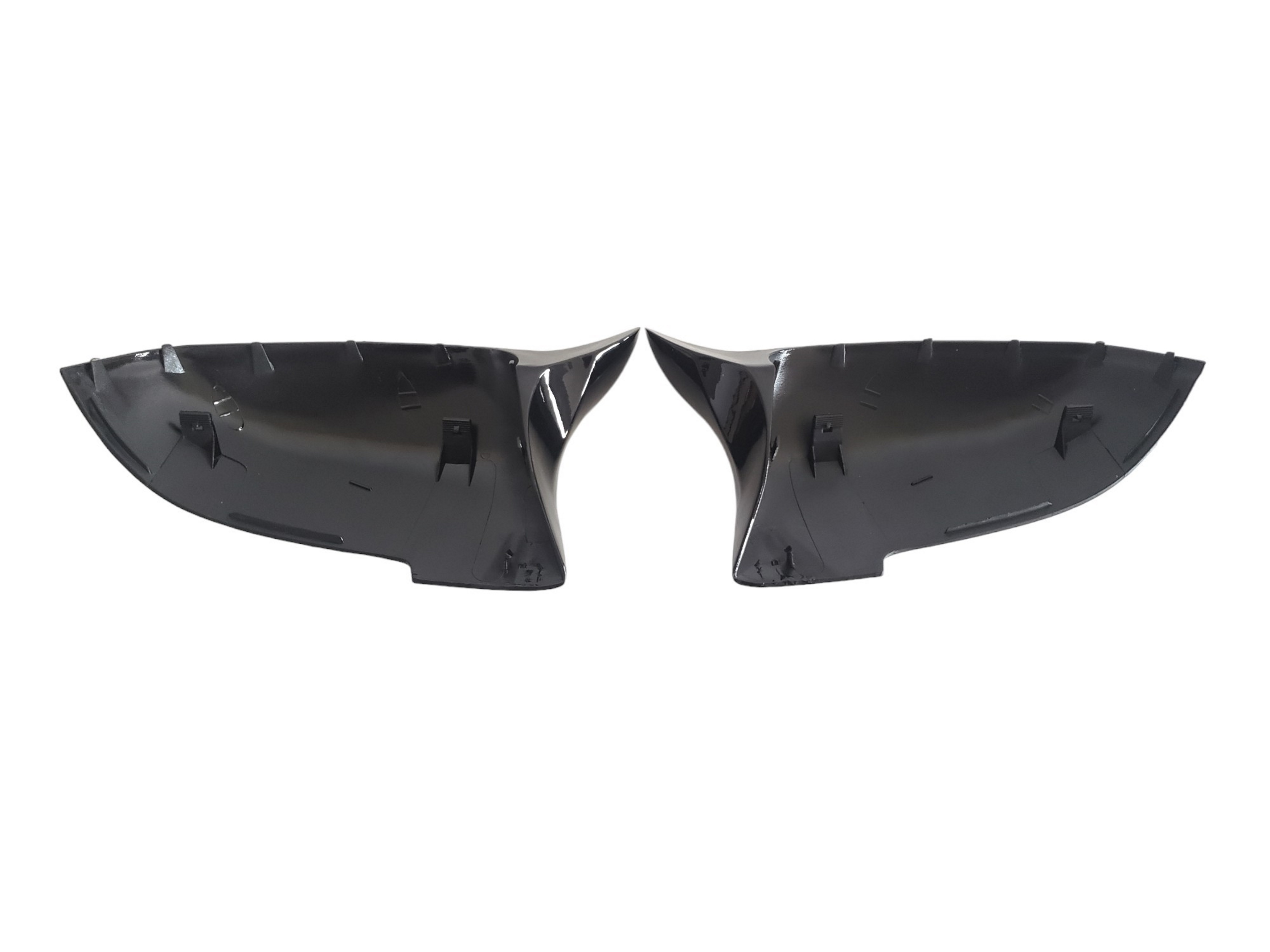 Накладки на дзеркала Чорний глянець (M - Look) 13-17 на BMW 5 Series F10 / F11 2010-2017 року 5